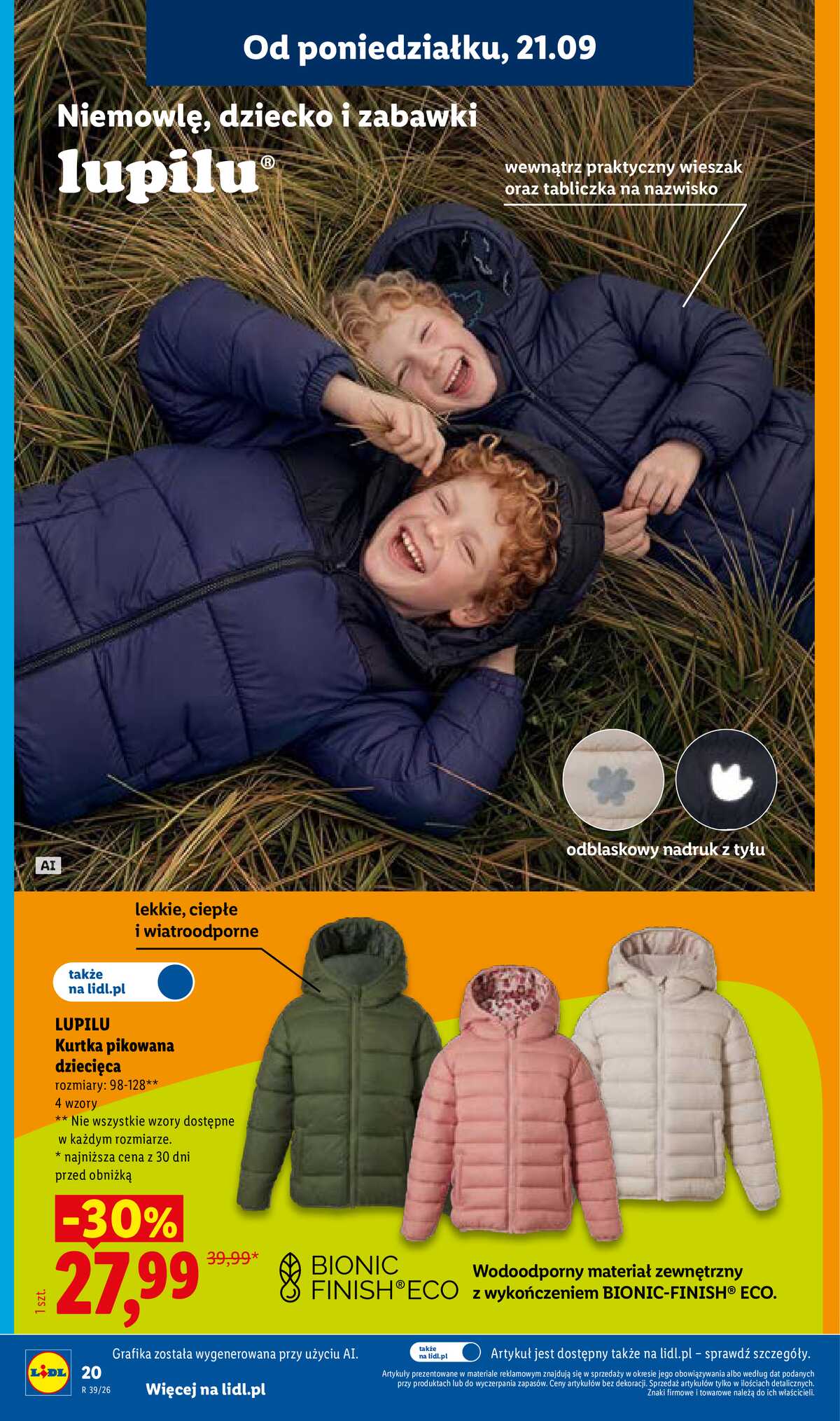 Leták Lidl Polsko 21.9.-26.9.2026 - Leták platí od 21. 9. do 26. 9. strana 24