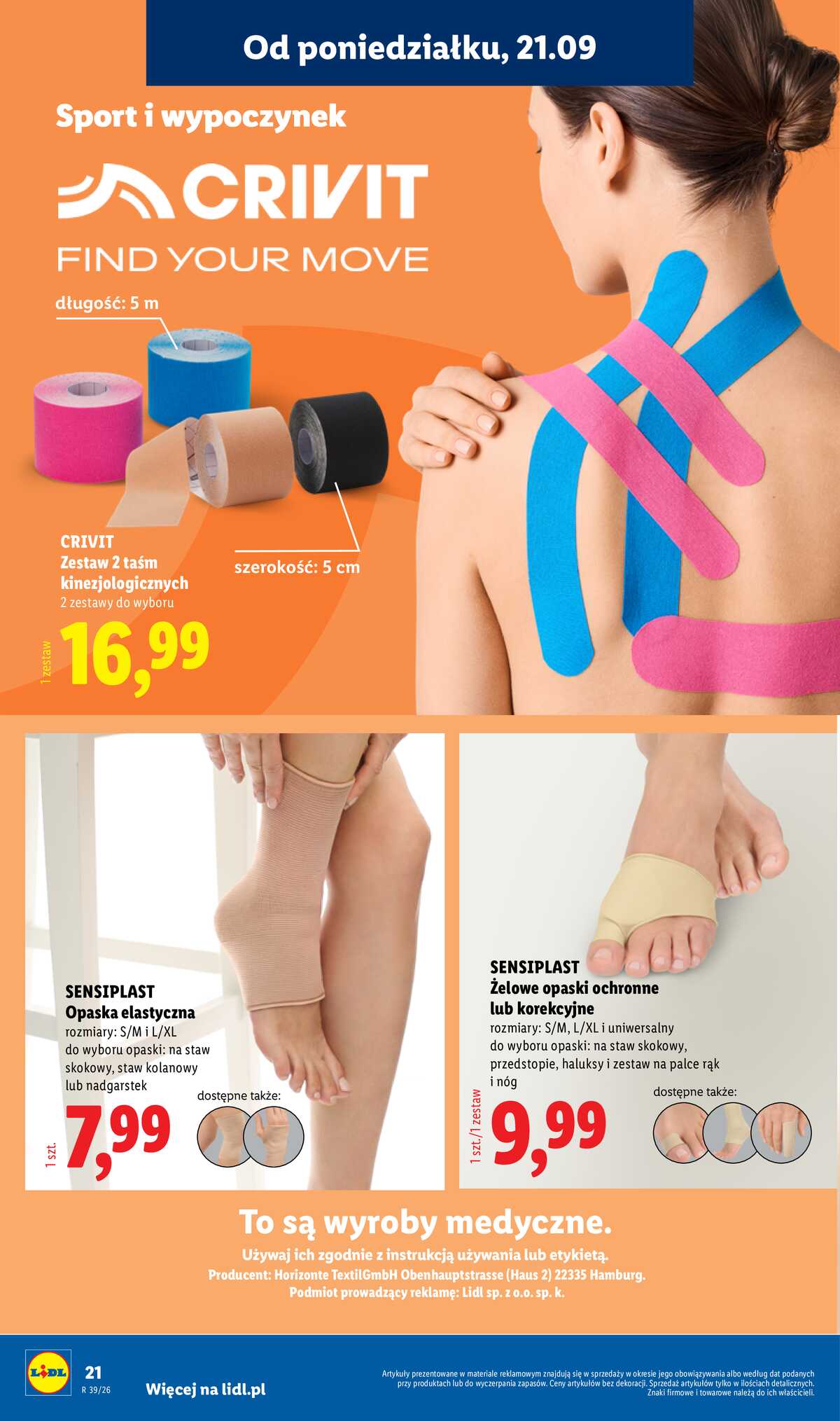 Leták Lidl Polsko 21.9.-26.9.2026 - Leták platí od 21. 9. do 26. 9. strana 26