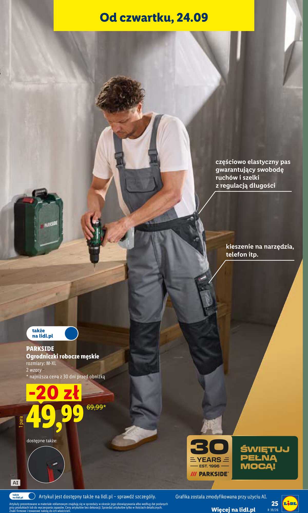 Leták Lidl Polsko 21.9.-26.9.2026 - Leták platí od 21. 9. do 26. 9. strana 33
