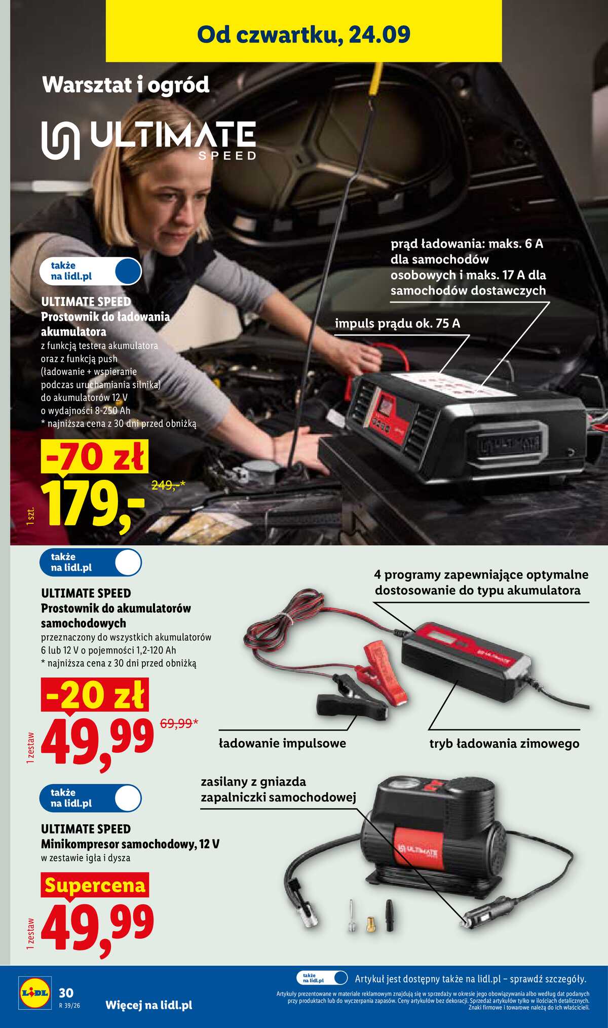 Leták Lidl Polsko 21.9.-26.9.2026 - Leták platí od 21. 9. do 26. 9. strana 38