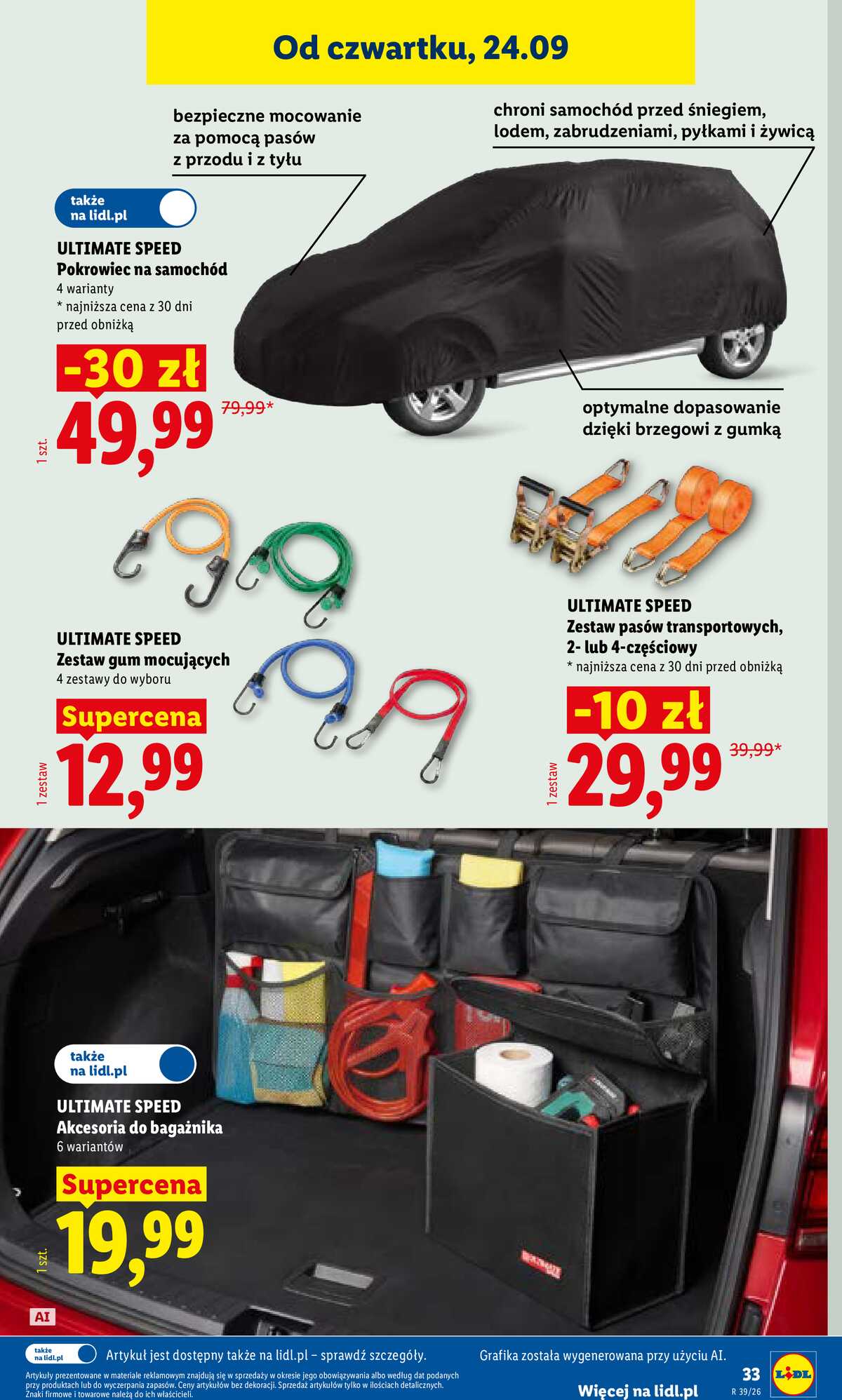 Leták Lidl Polsko 21.9.-26.9.2026 - Leták platí od 21. 9. do 26. 9. strana 41