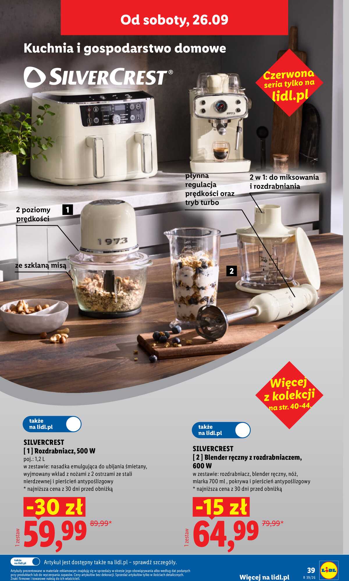 Leták Lidl Polsko 21.9.-26.9.2026 - Leták platí od 21. 9. do 26. 9. strana 47