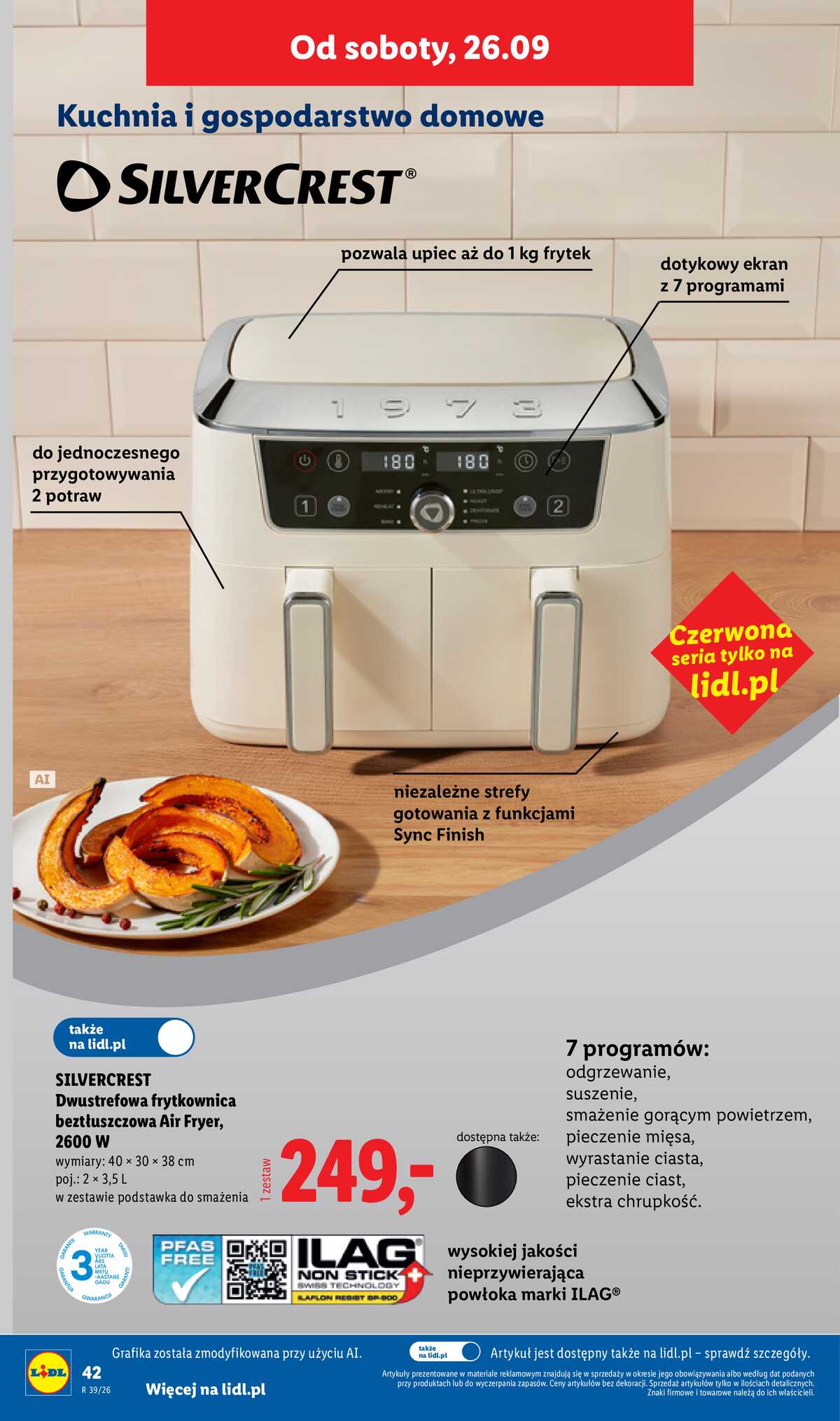 Leták Lidl Polsko 21.9.-26.9.2026 - Leták platí od 21. 9. do 26. 9. strana 50