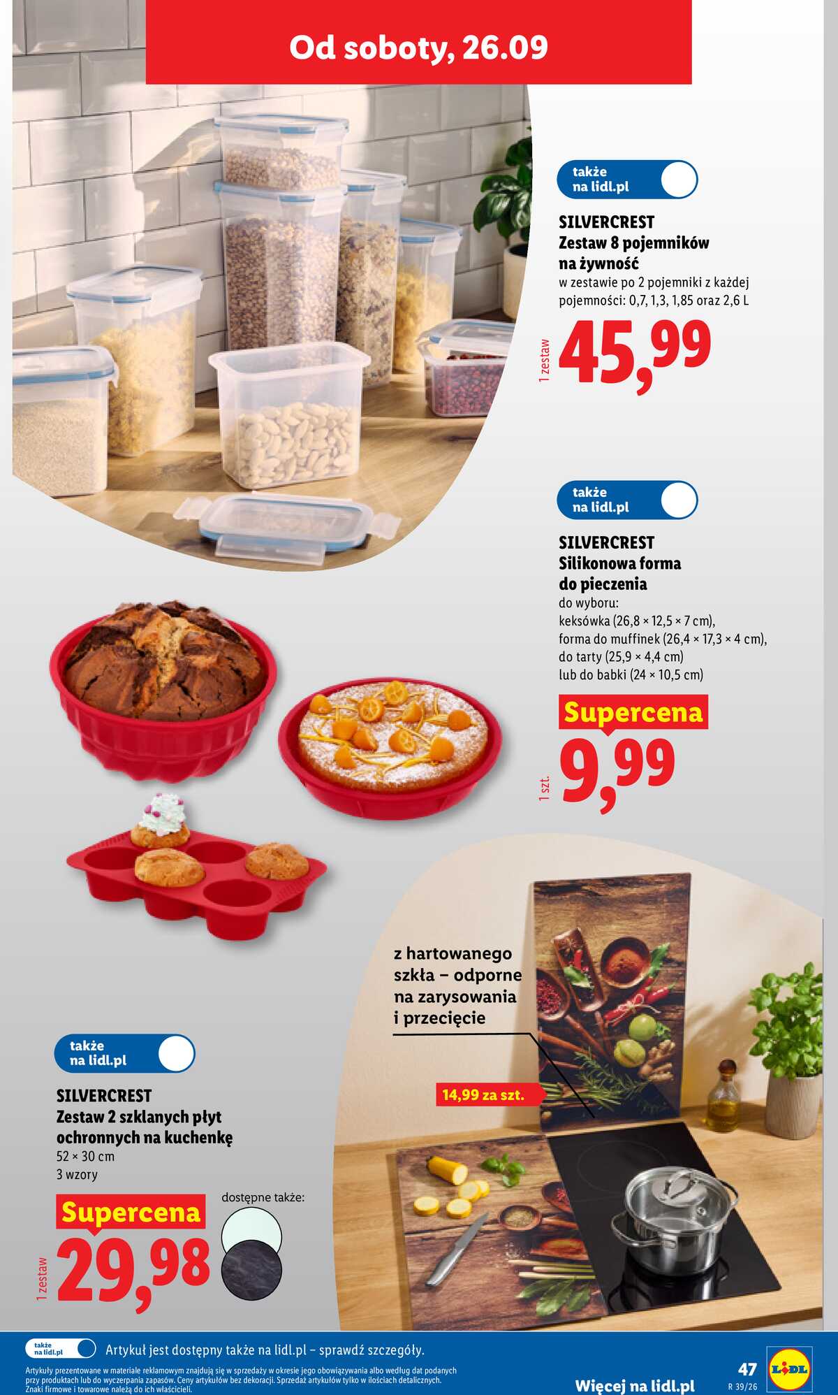 Leták Lidl Polsko 21.9.-26.9.2026 - Leták platí od 21. 9. do 26. 9. strana 55
