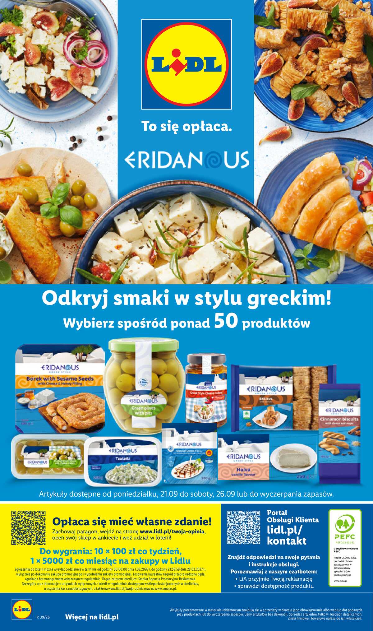 Leták Lidl Polsko 21.9.-26.9.2026 - Leták platí od 21. 9. do 26. 9. strana 59