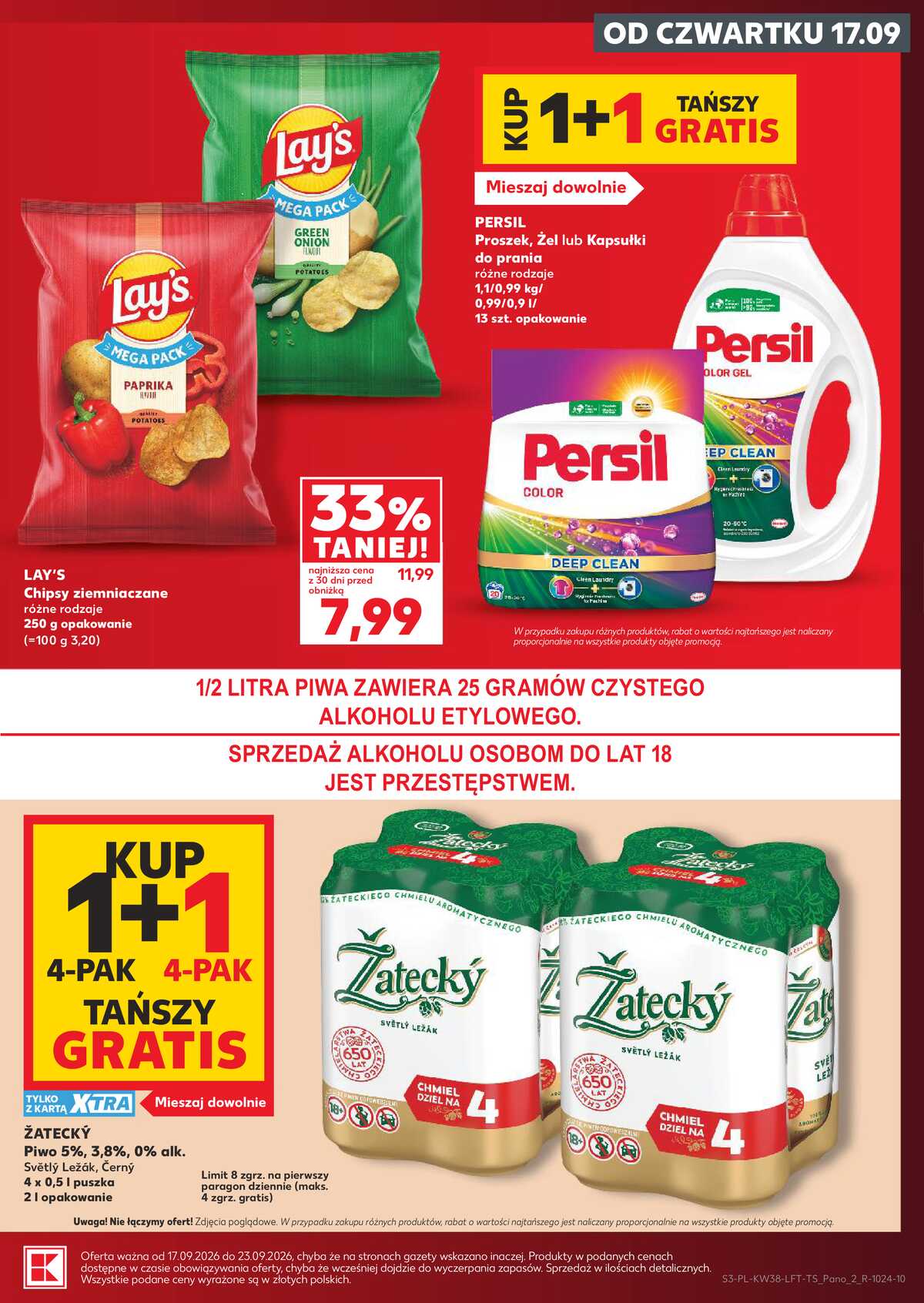 Leták Kaufland Polsko 17.9.-23.9.2026 - Týdenní zpravodaj strana 3