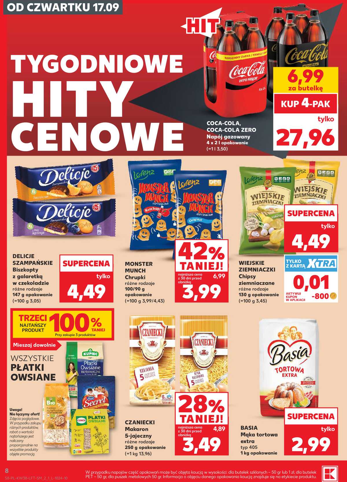 Leták Kaufland Polsko 17.9.-23.9.2026 - Týdenní zpravodaj strana 8