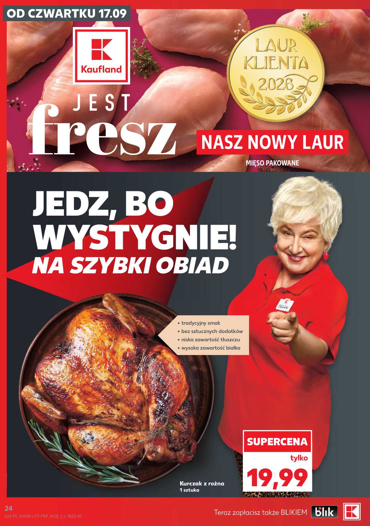 Leták Kaufland Polsko 17.9.-23.9.2026 - Týdenní zpravodaj strana 24