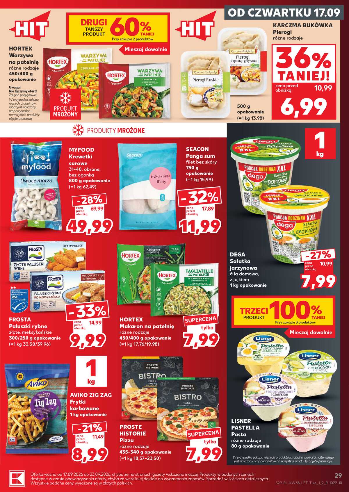 Leták Kaufland Polsko 17.9.-23.9.2026 - Týdenní zpravodaj strana 29