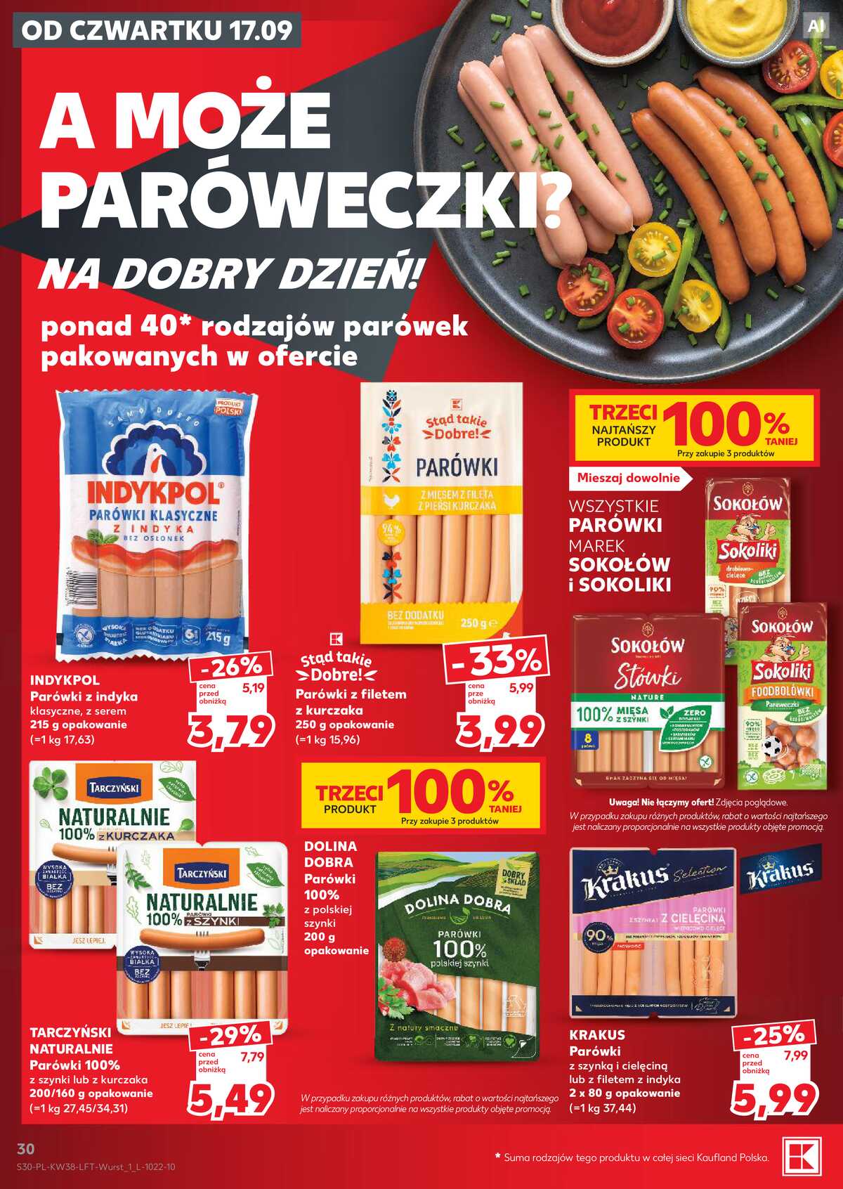 Leták Kaufland Polsko 17.9.-23.9.2026 - Týdenní zpravodaj strana 30