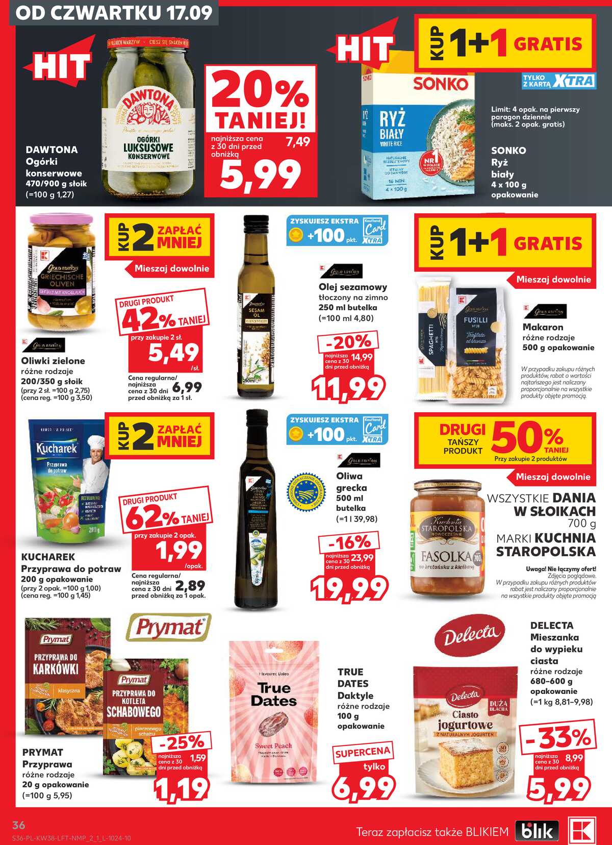 Leták Kaufland Polsko 17.9.-23.9.2026 - Týdenní zpravodaj strana 36