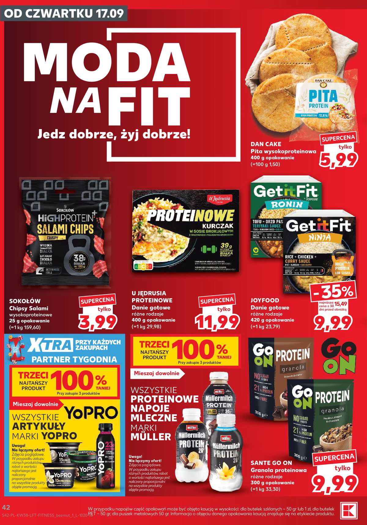 Leták Kaufland Polsko 17.9.-23.9.2026 - Týdenní zpravodaj strana 42