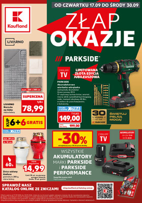 Leták Kaufland Polsko 17.9.-30.9.2026