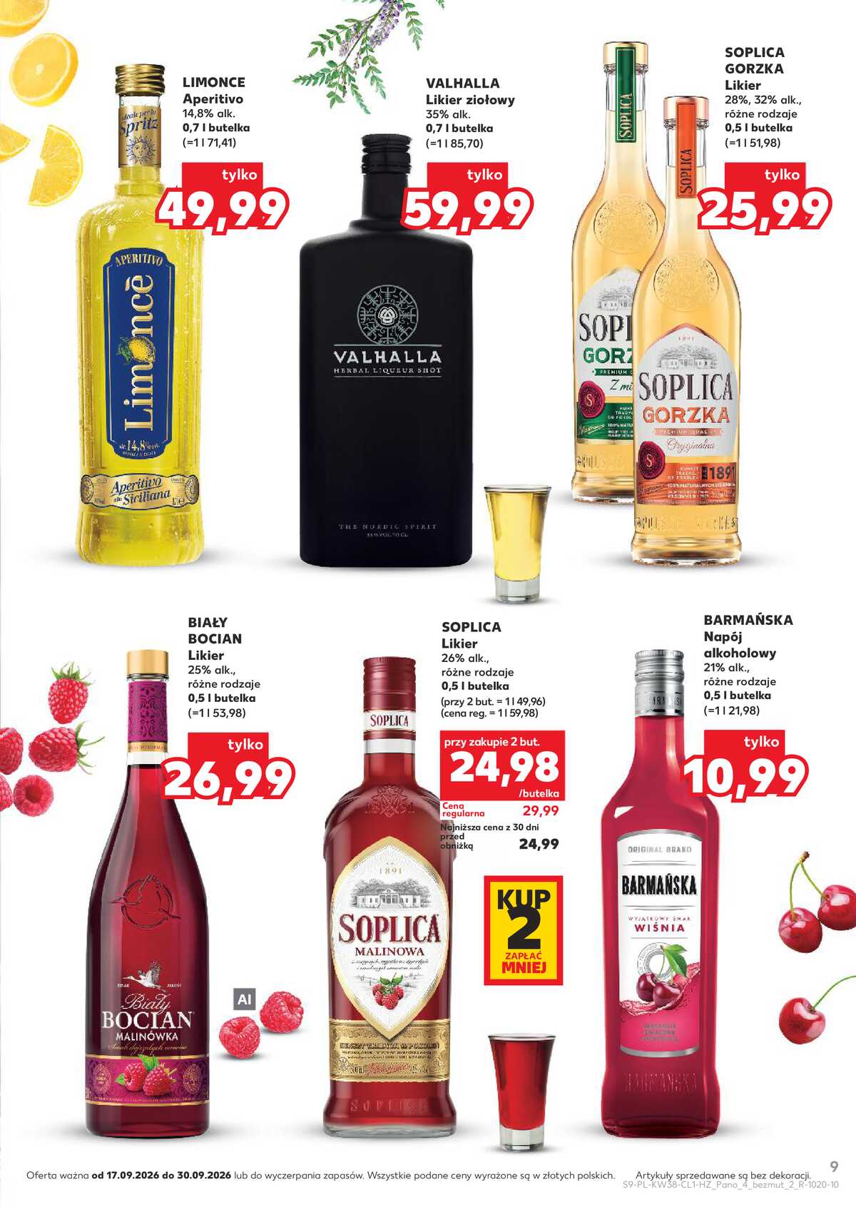 Leták Kaufland Polsko 17.9.-30.9.2026 - Bar v Kauflandu strana 9