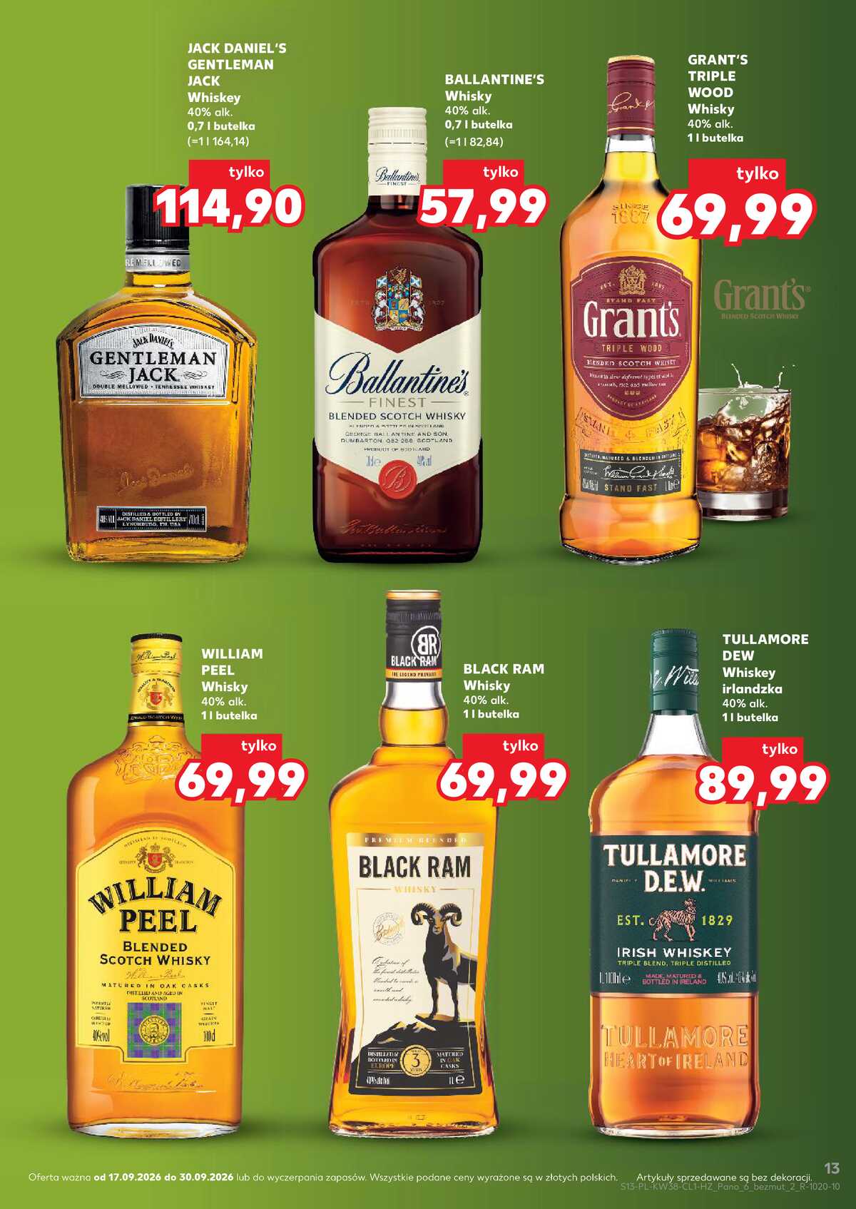 Leták Kaufland Polsko 17.9.-30.9.2026 - Bar v Kauflandu strana 13