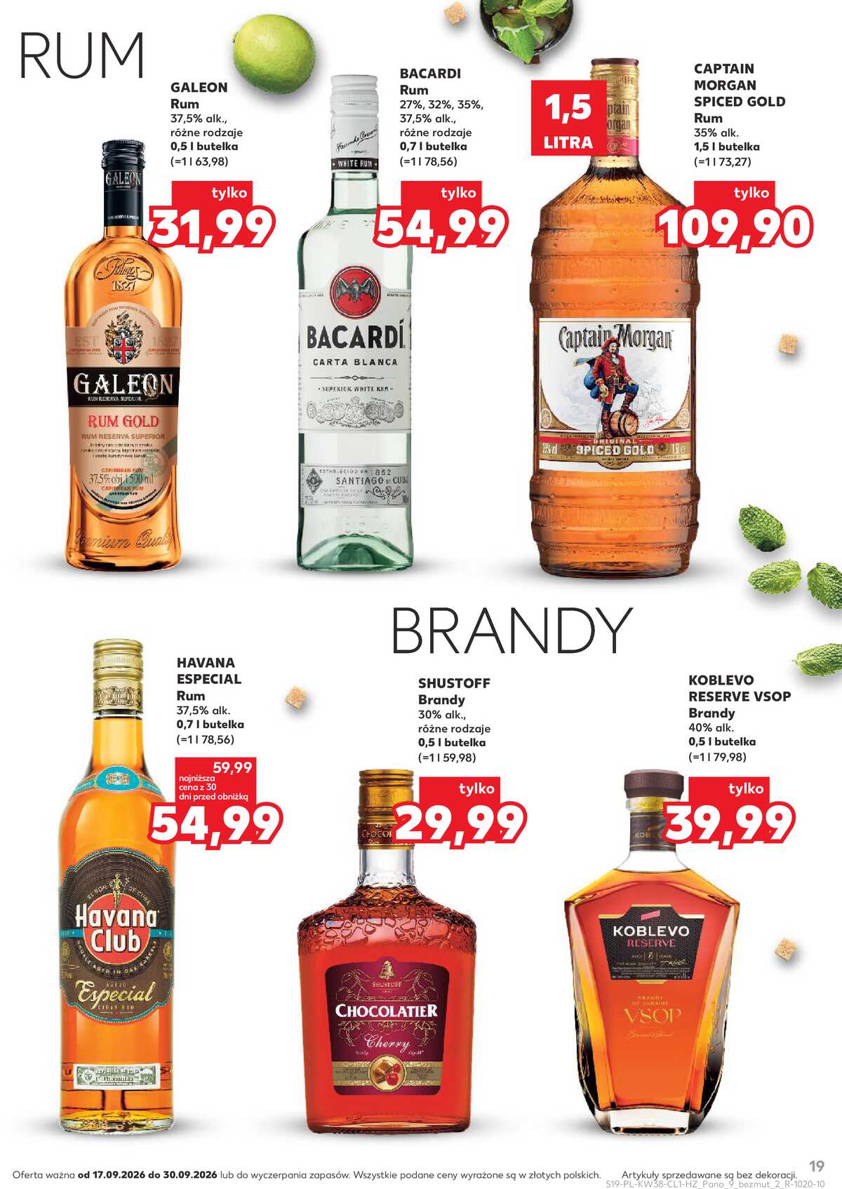 Leták Kaufland Polsko 17.9.-30.9.2026 - Bar v Kauflandu strana 19