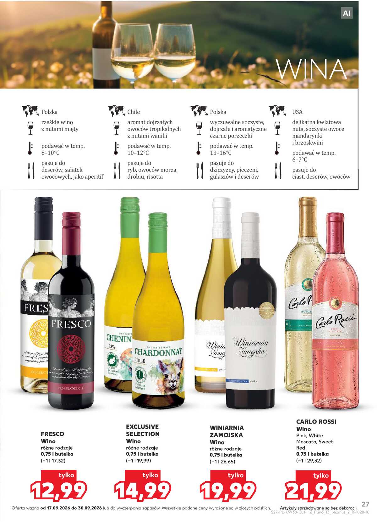 Leták Kaufland Polsko 17.9.-30.9.2026 - Bar v Kauflandu strana 27
