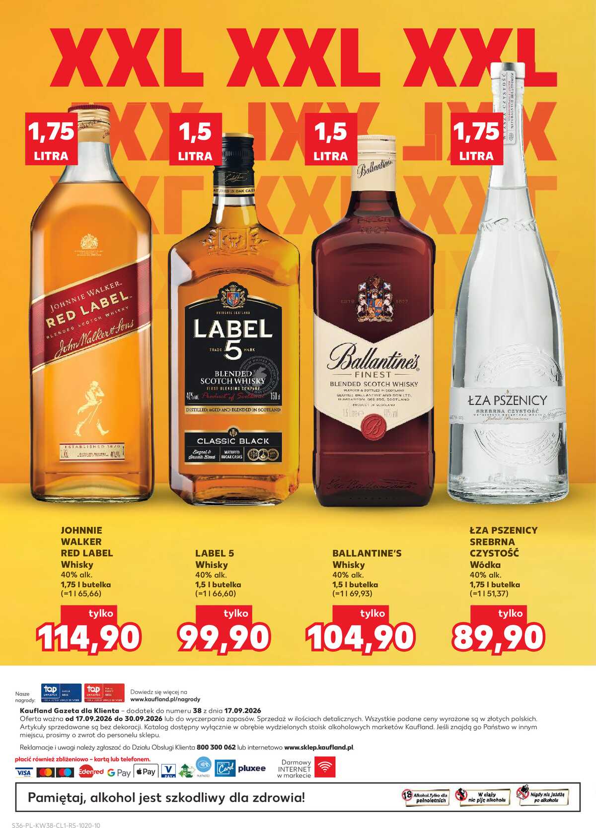 Leták Kaufland Polsko 17.9.-30.9.2026 - Bar v Kauflandu strana 36