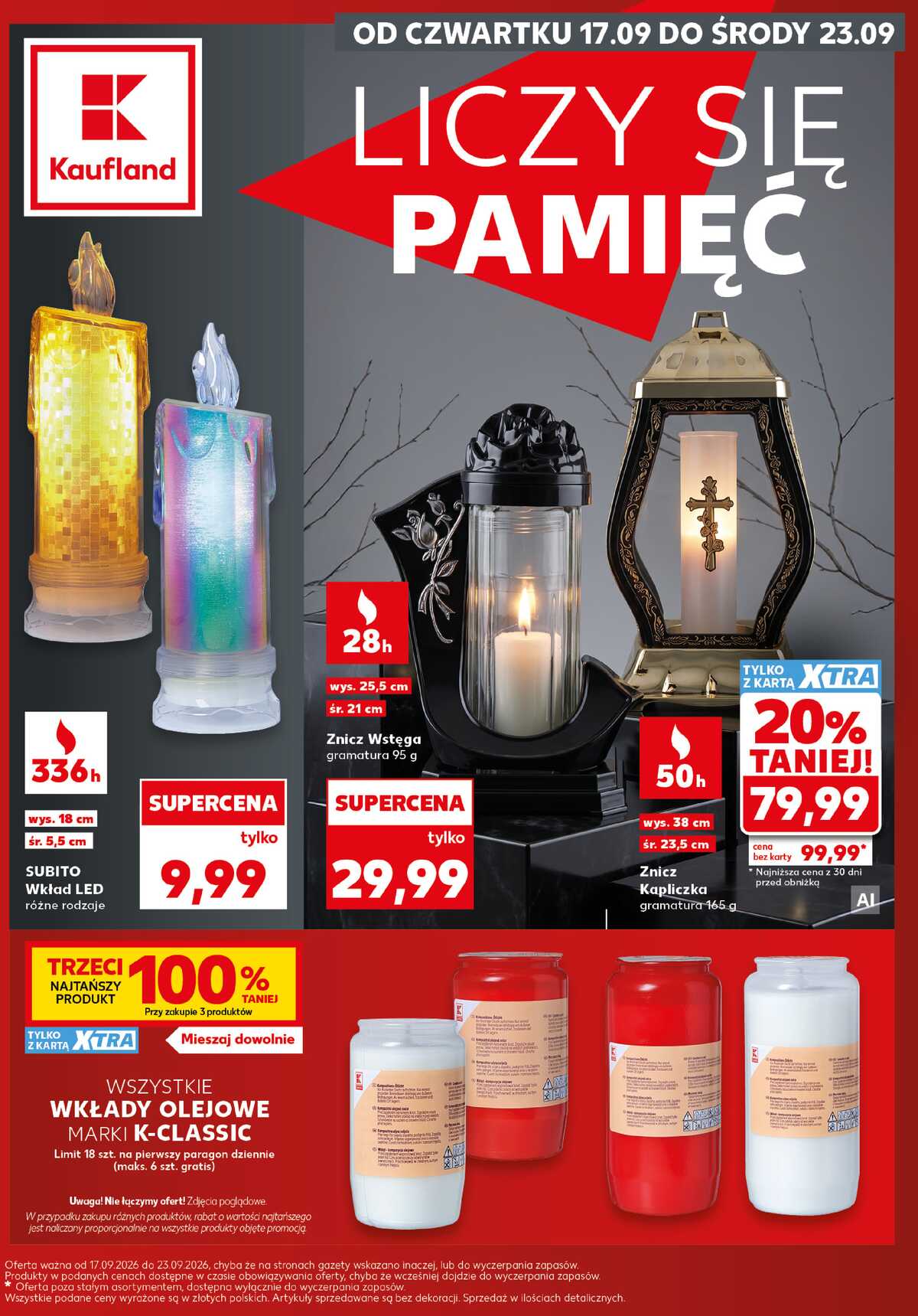 Leták Kaufland Polsko 17.9.-23.9.2026 strana 1