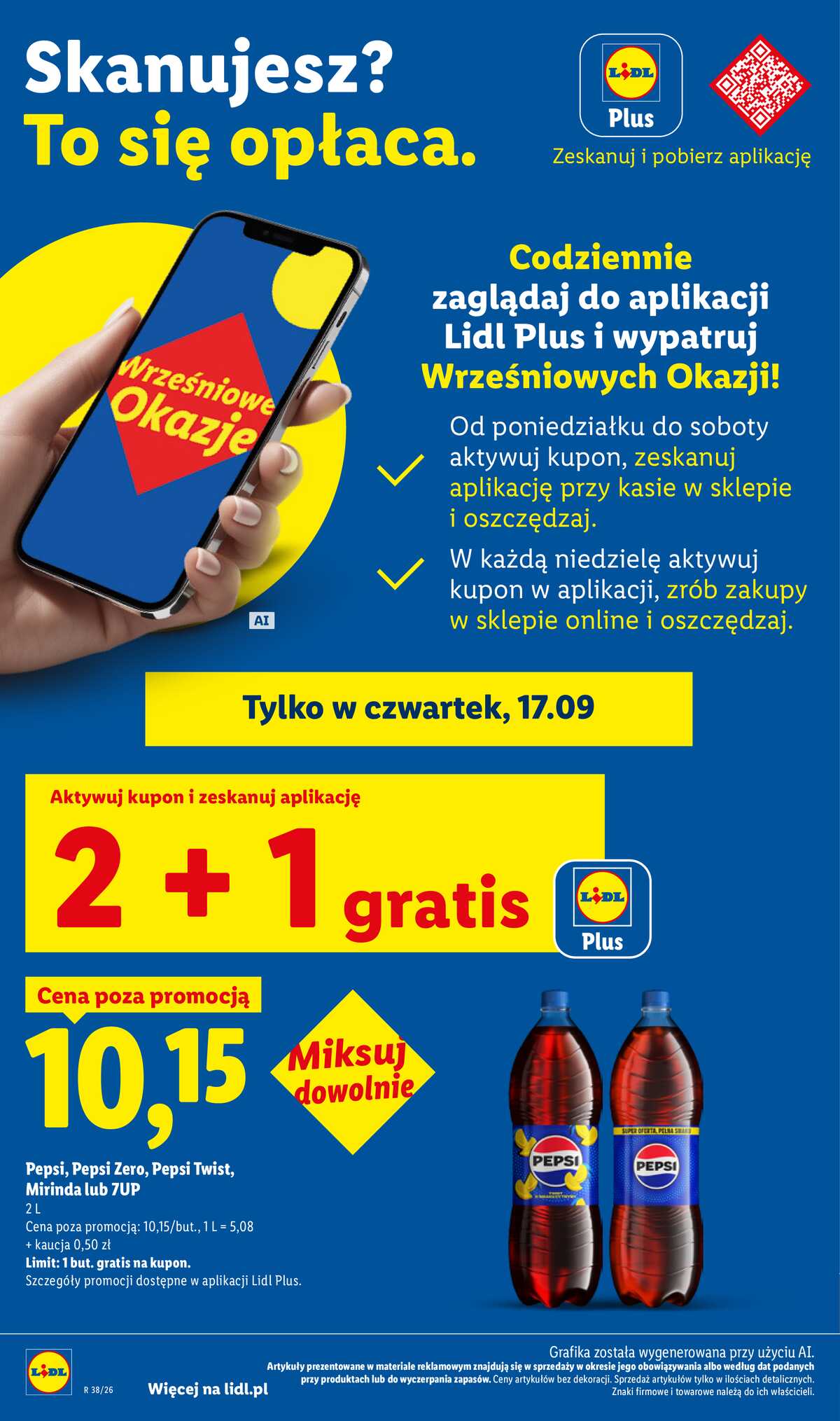 Leták Lidl Polsko 17.9.-19.9.2026 - Leták platný od 17. 9. do 19. 9. strana 14
