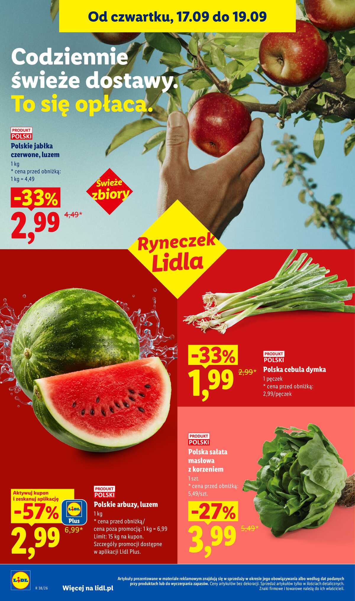 Leták Lidl Polsko 17.9.-19.9.2026 - Leták platný od 17. 9. do 19. 9. strana 42