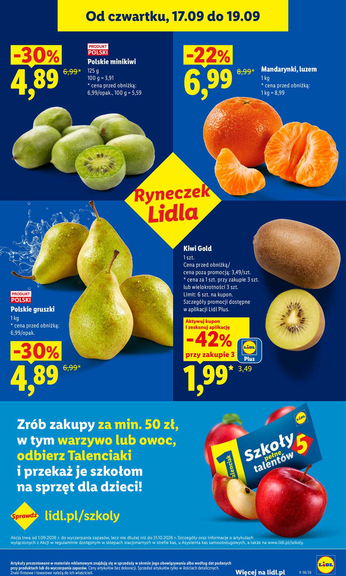Leták Lidl Polsko 17.9.-19.9.2026 - Leták platný od 17. 9. do 19. 9. strana 45