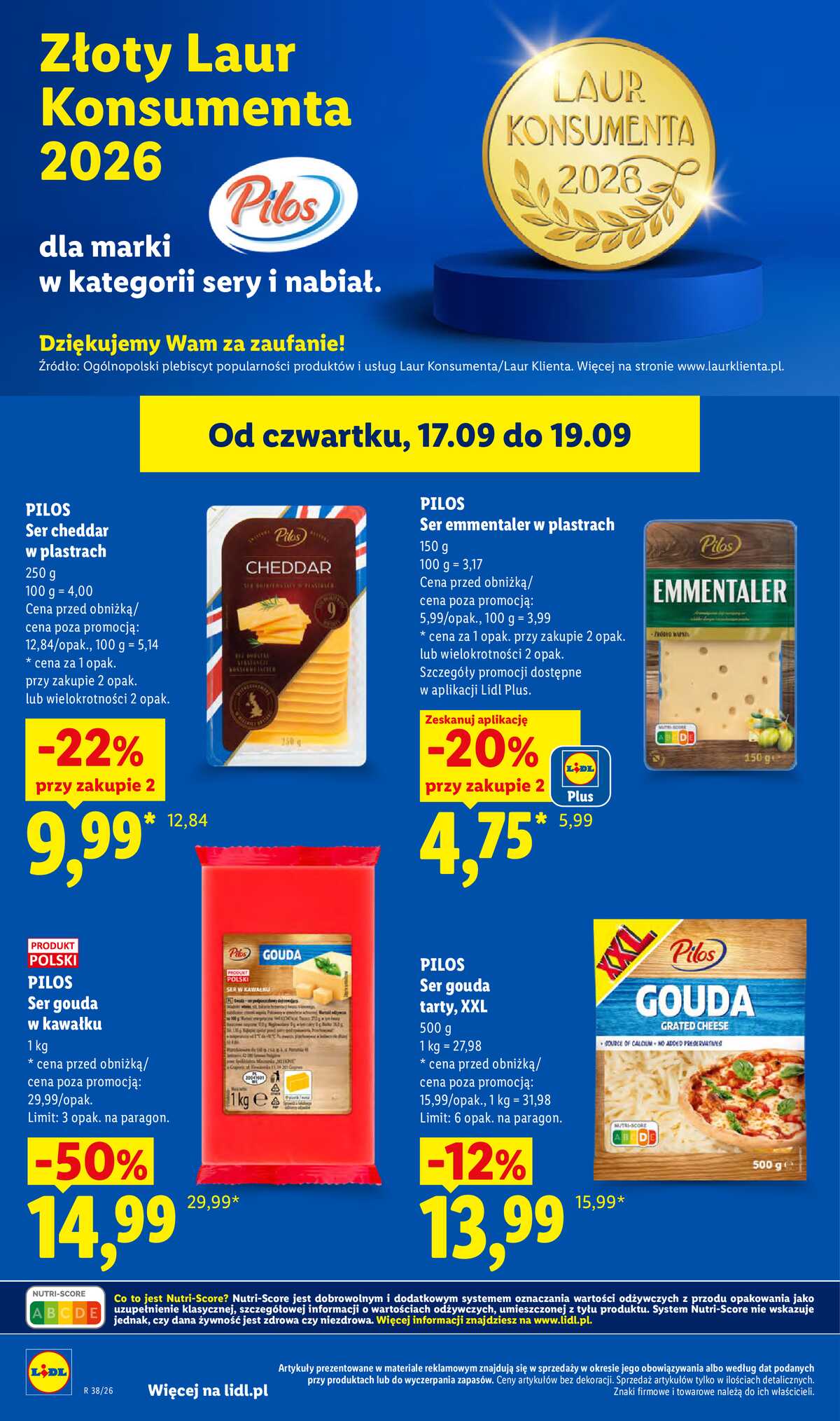 Leták Lidl Polsko 17.9.-19.9.2026 - Leták platný od 17. 9. do 19. 9. strana 58
