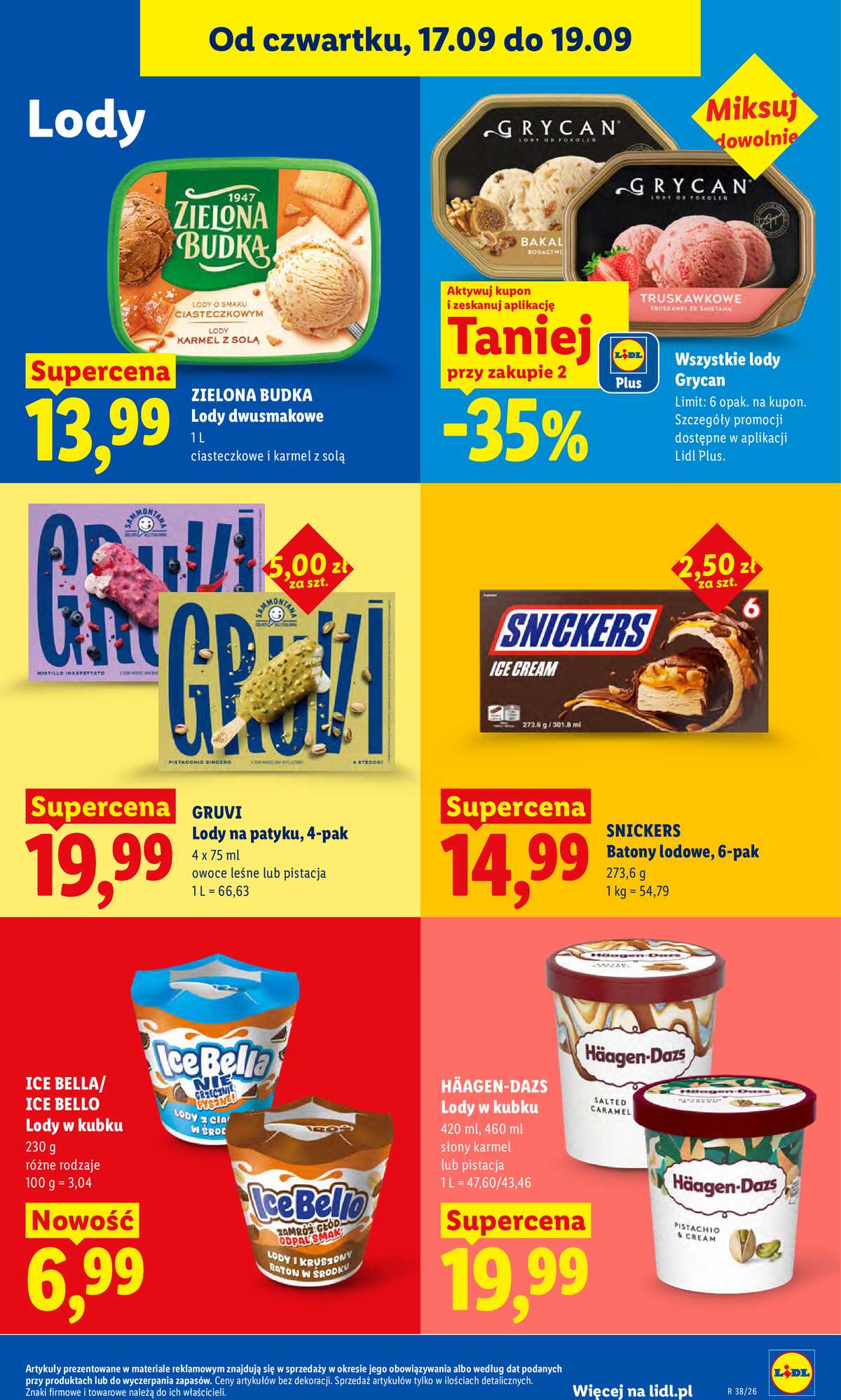 Leták Lidl Polsko 17.9.-19.9.2026 - Leták platný od 17. 9. do 19. 9. strana 63