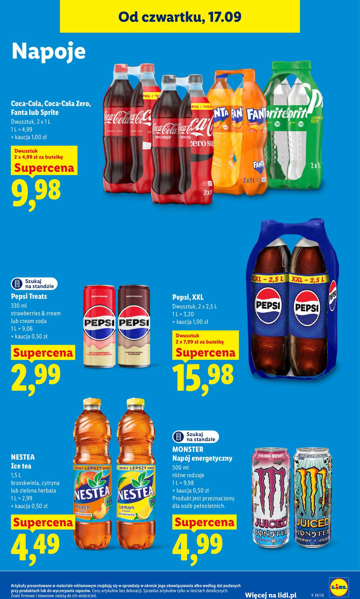 Leták Lidl Polsko 17.9.-19.9.2026 - Leták platný od 17. 9. do 19. 9. strana 65
