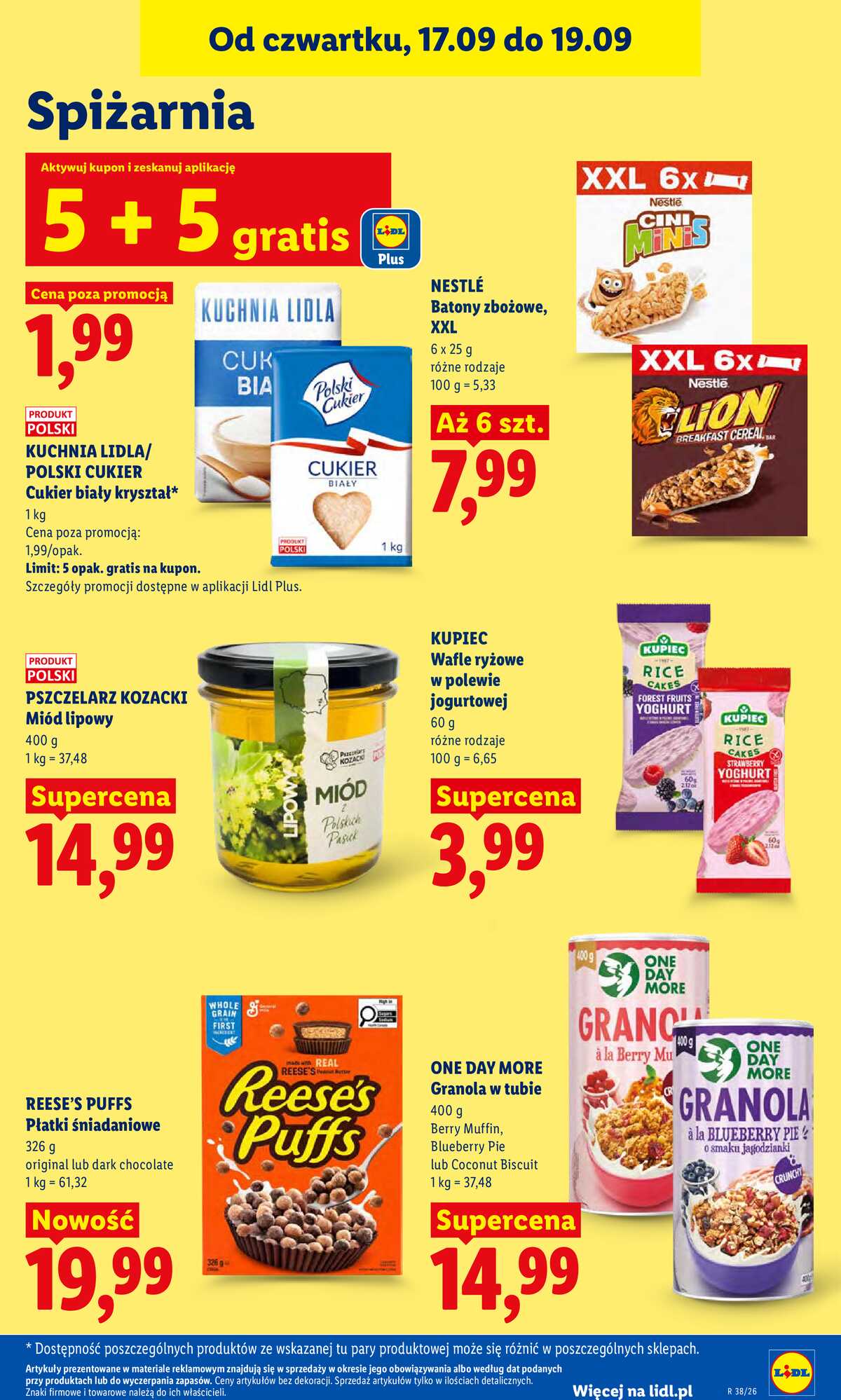 Leták Lidl Polsko 17.9.-19.9.2026 - Leták platný od 17. 9. do 19. 9. strana 81