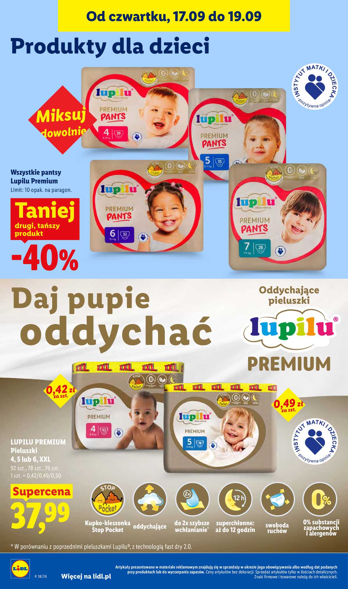 Leták Lidl Polsko 17.9.-19.9.2026 - Leták platný od 17. 9. do 19. 9. strana 84