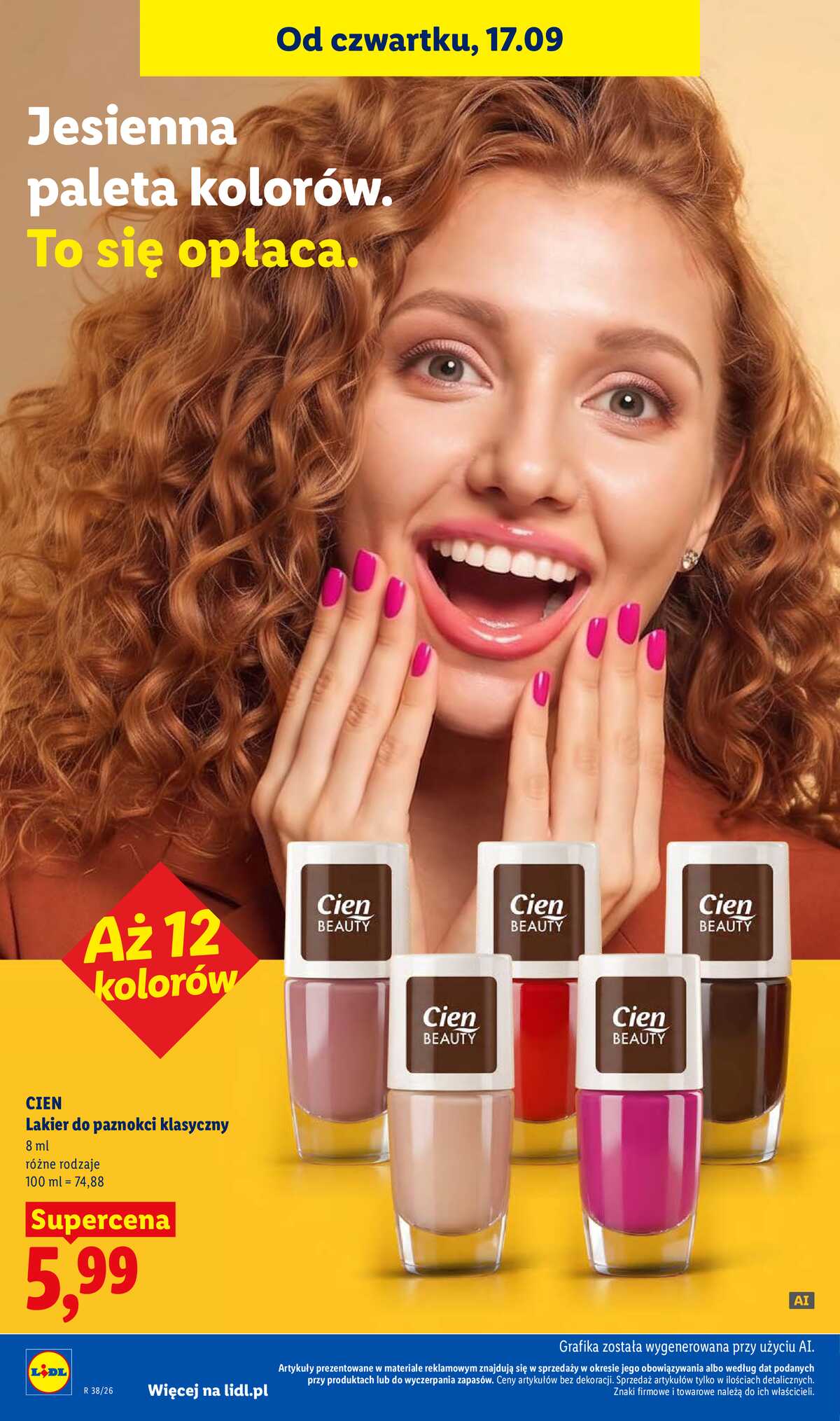 Leták Lidl Polsko 17.9.-19.9.2026 - Leták platný od 17. 9. do 19. 9. strana 86