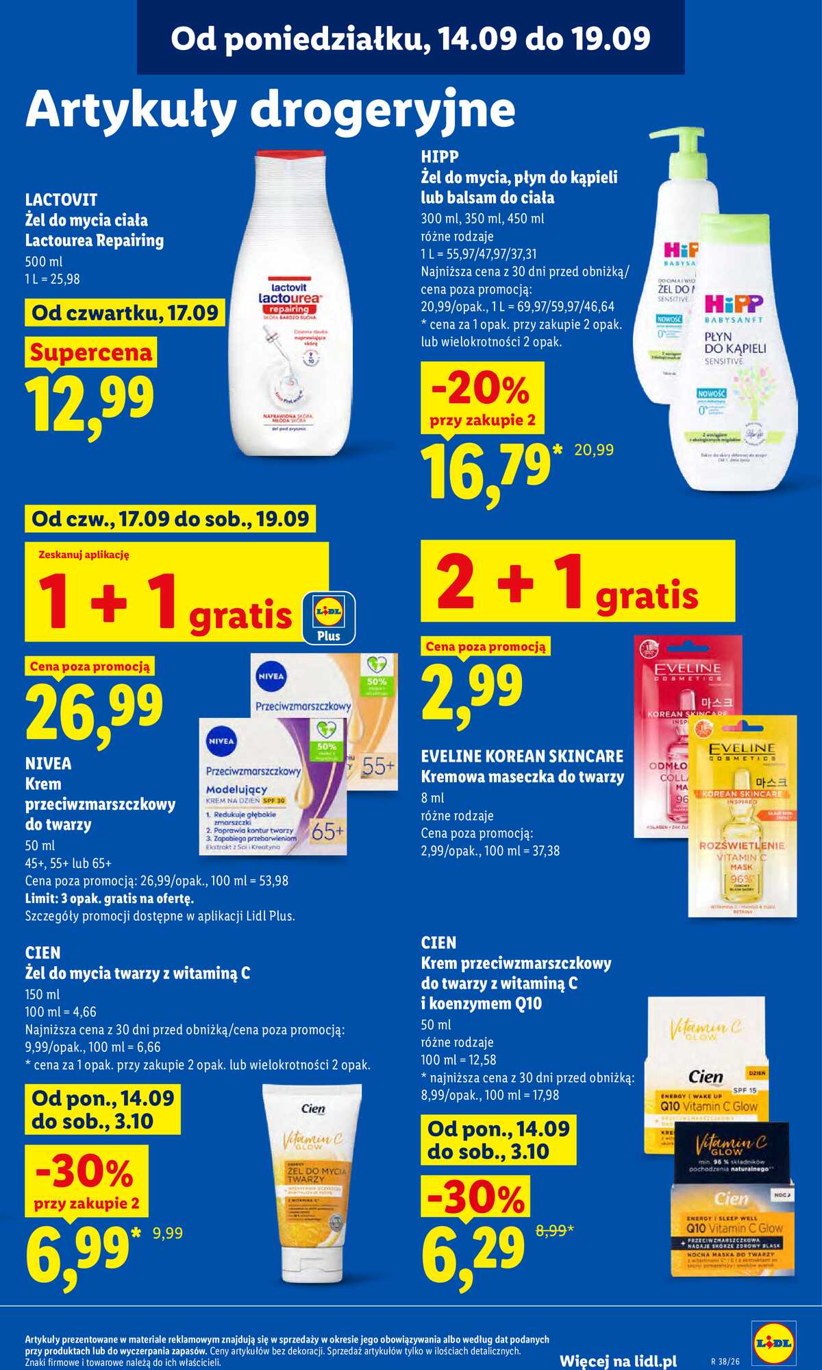 Leták Lidl Polsko 17.9.-19.9.2026 - Leták platný od 17. 9. do 19. 9. strana 89