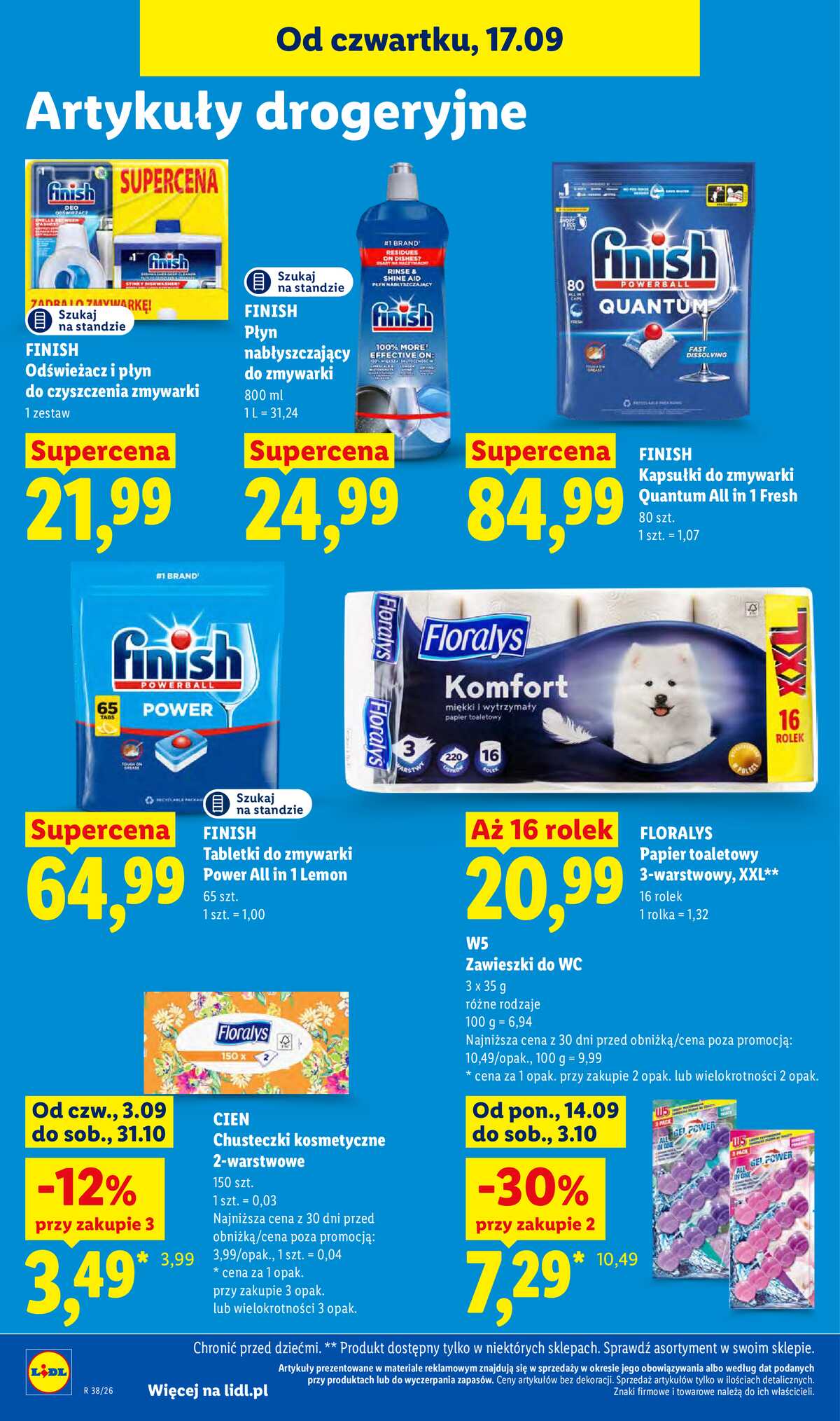 Leták Lidl Polsko 17.9.-19.9.2026 - Leták platný od 17. 9. do 19. 9. strana 90