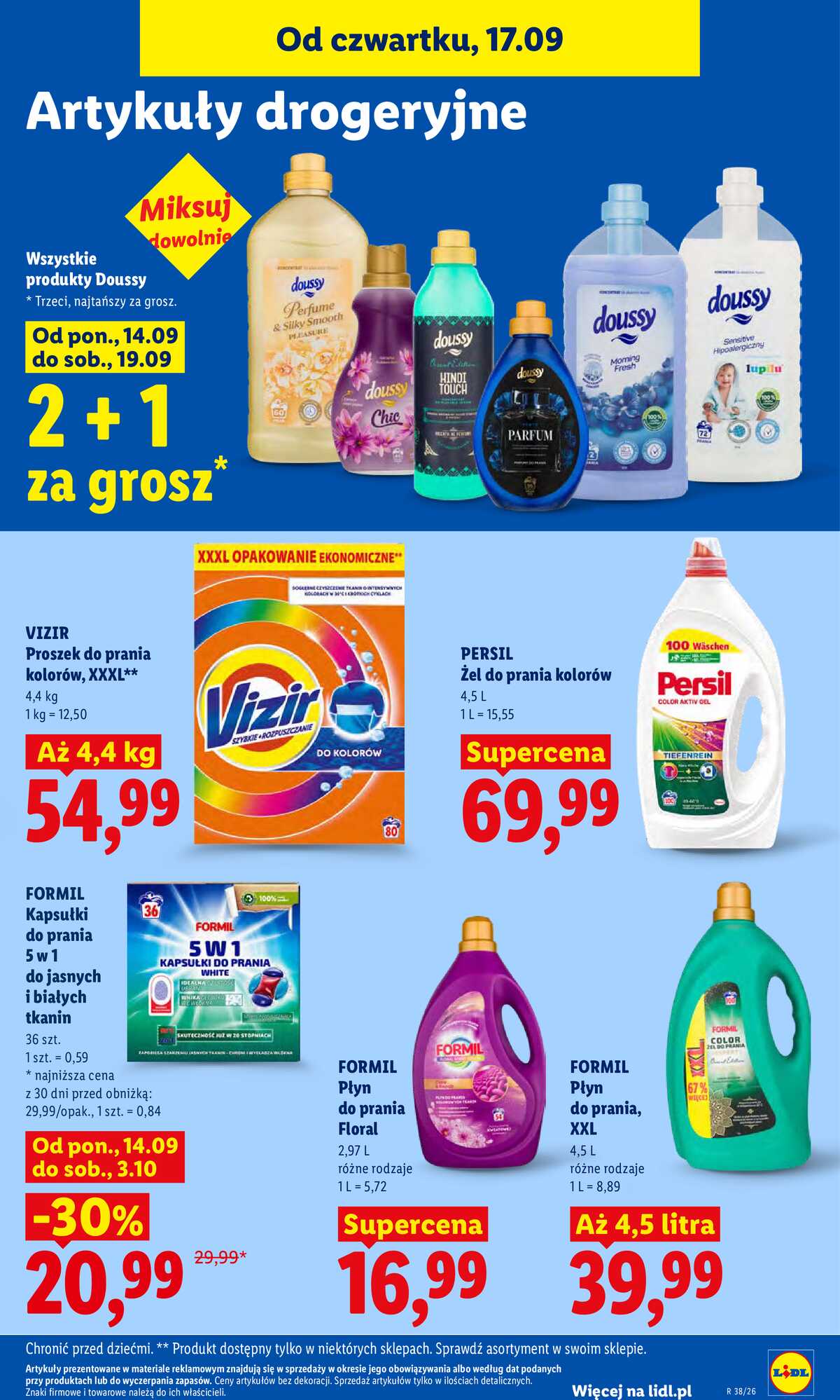 Leták Lidl Polsko 17.9.-19.9.2026 - Leták platný od 17. 9. do 19. 9. strana 91