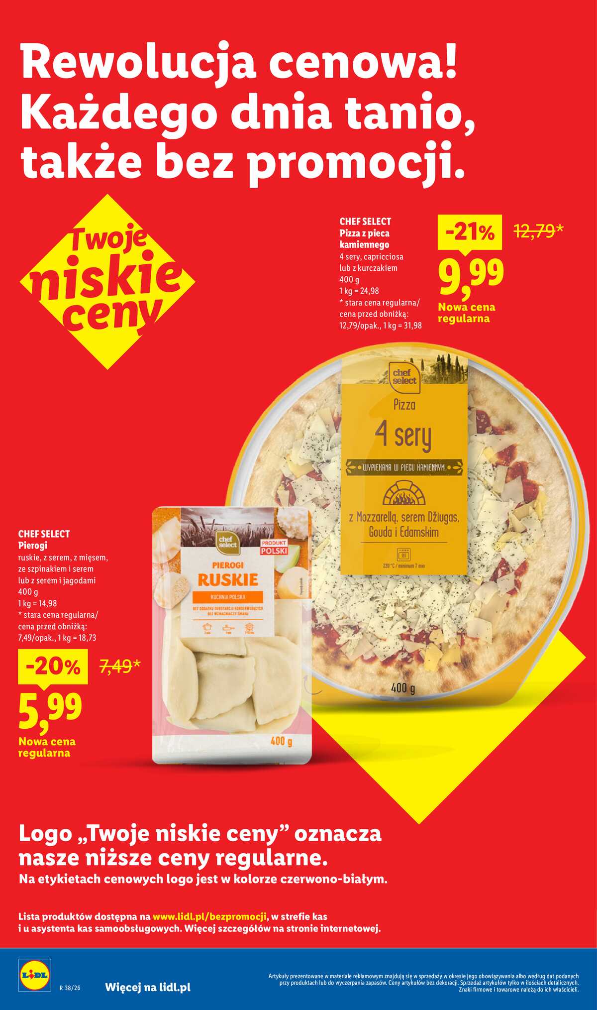 Leták Lidl Polsko 16.9.-30.9.2026 - Cenová revoluce! strana 4