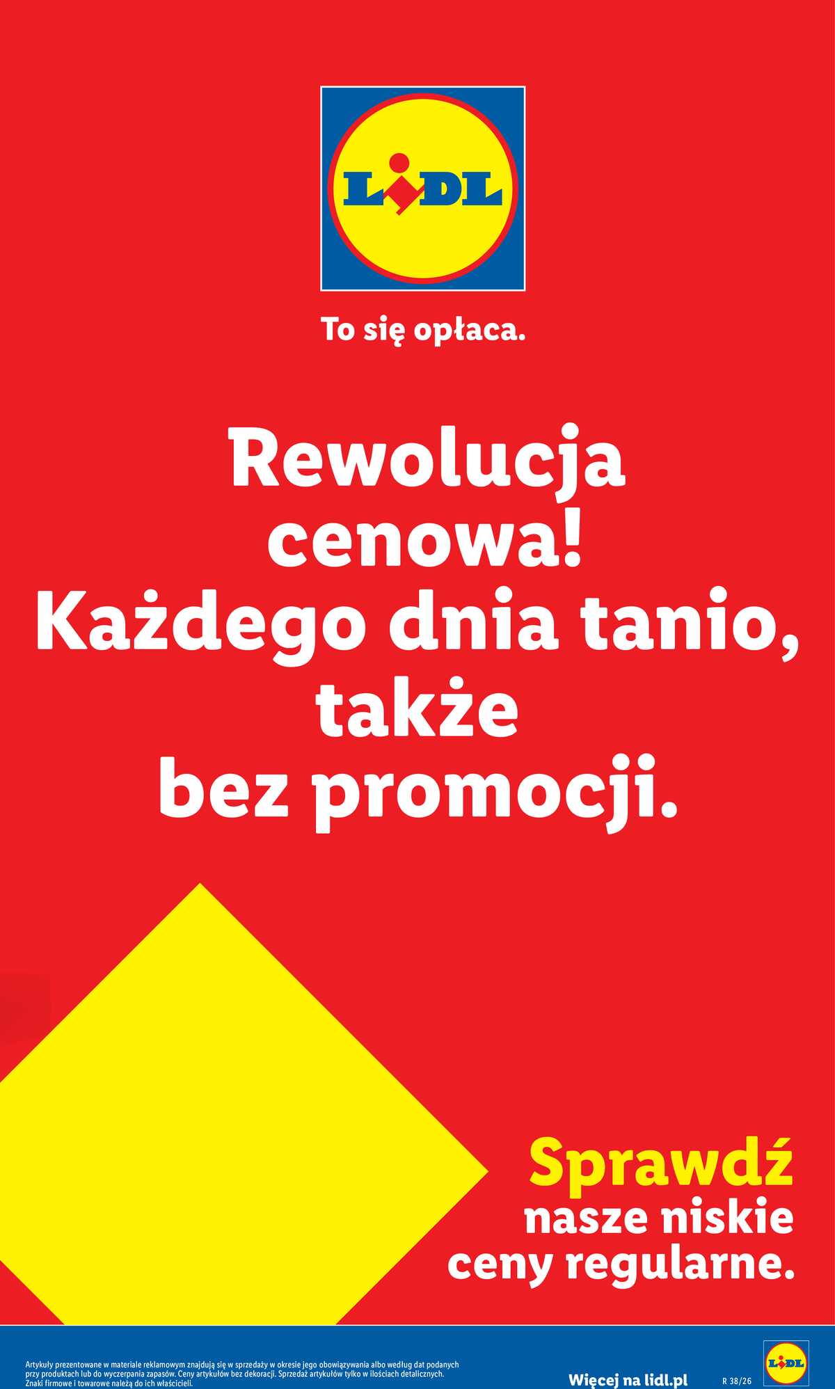 Leták Lidl Polsko 16.9.-30.9.2026 - Cenová revoluce! strana 7