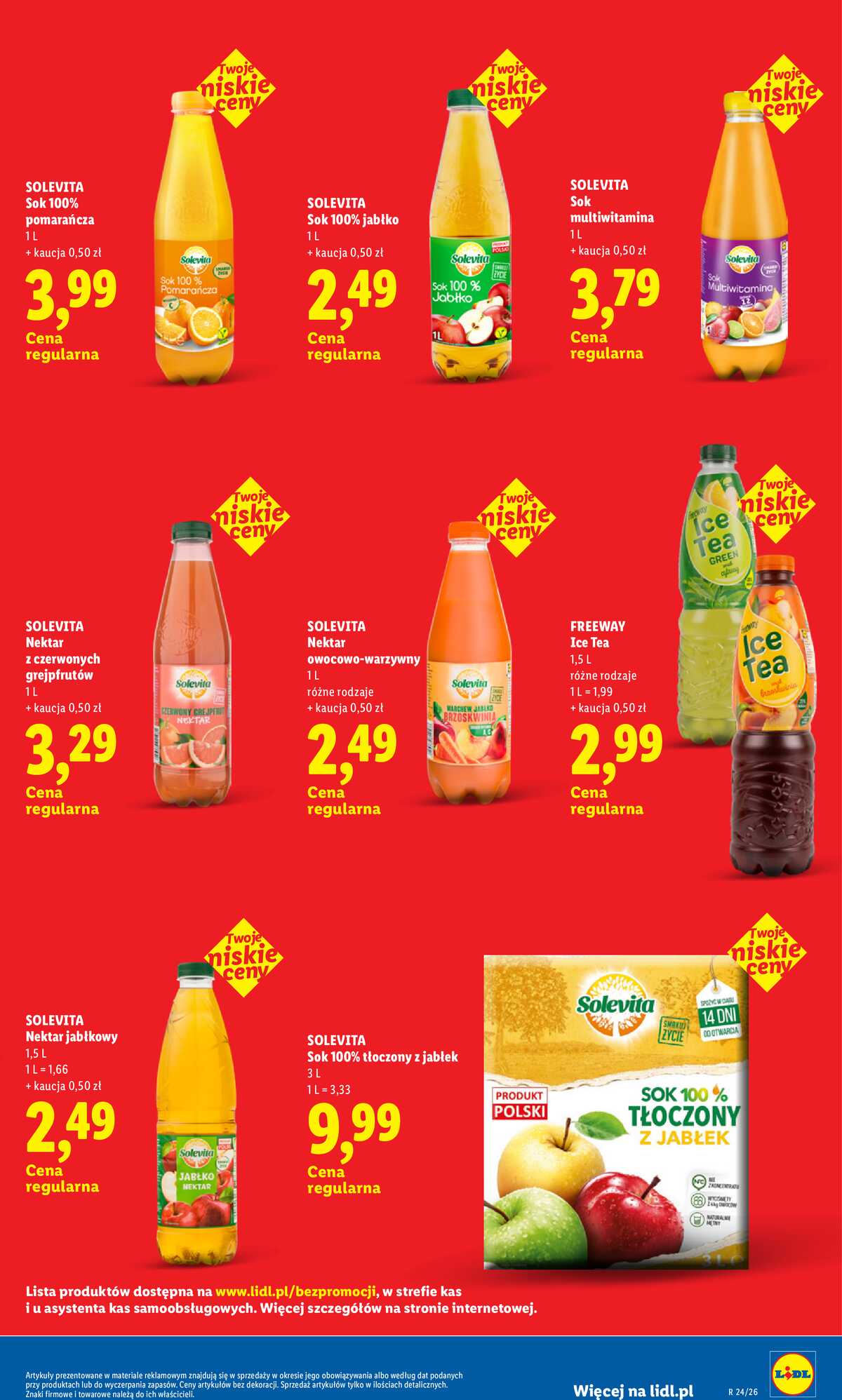 Leták Lidl Polsko 16.9.-30.9.2026 - Cenová revoluce! strana 9