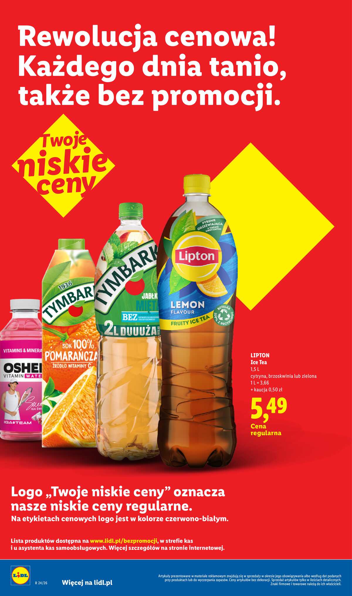 Leták Lidl Polsko 16.9.-30.9.2026 - Cenová revoluce! strana 10