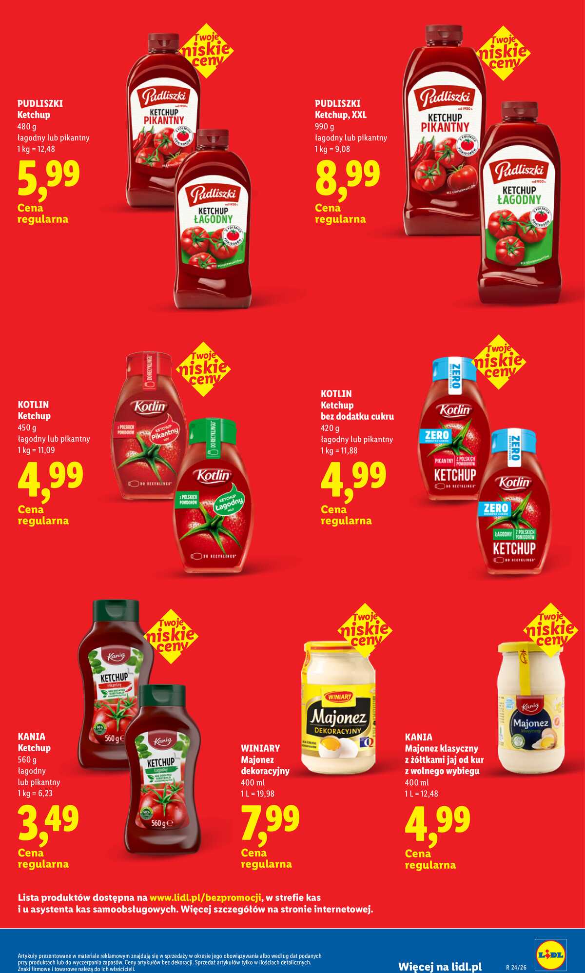 Leták Lidl Polsko 16.9.-30.9.2026 - Cenová revoluce! strana 13