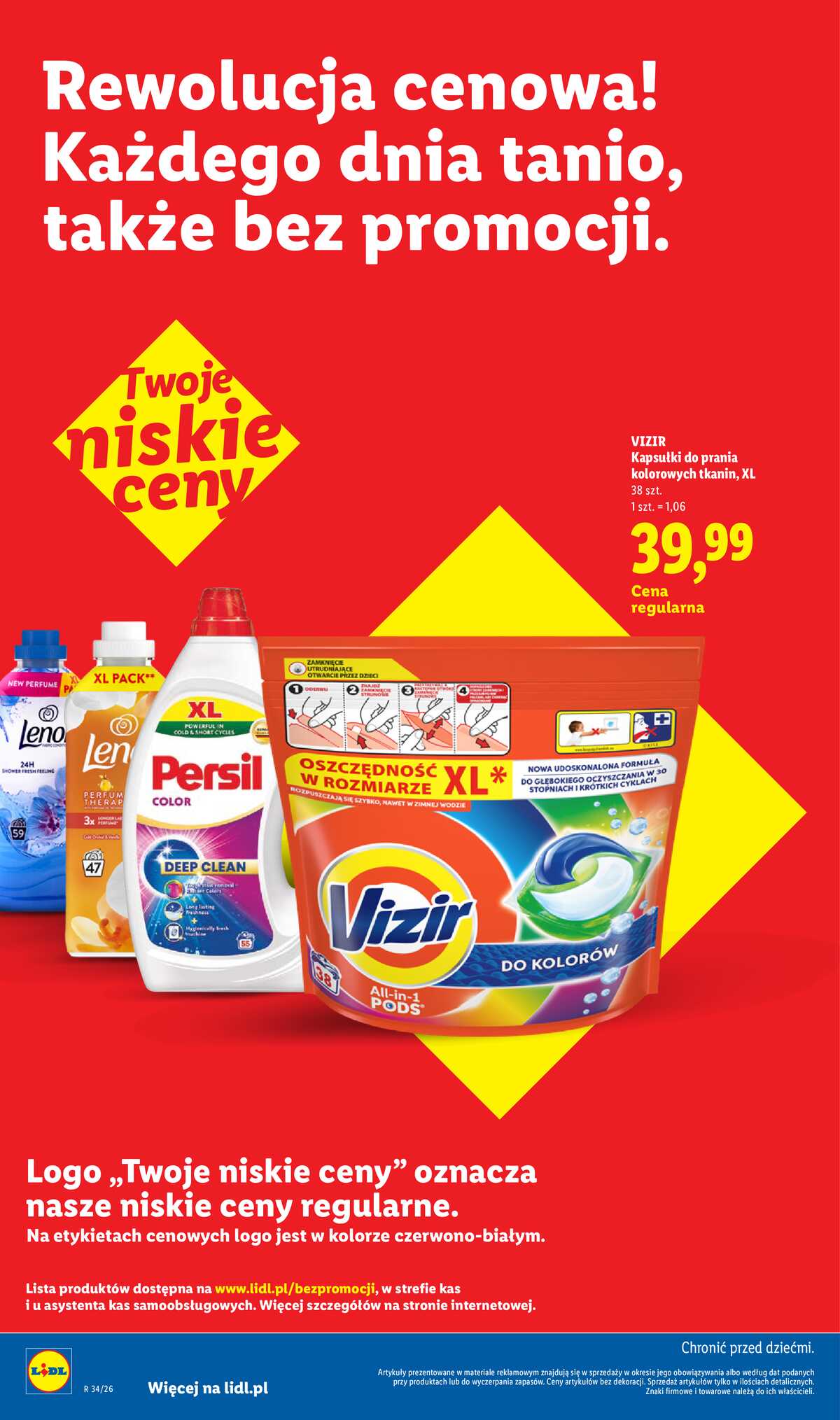 Leták Lidl Polsko 16.9.-30.9.2026 - Cenová revoluce! strana 14