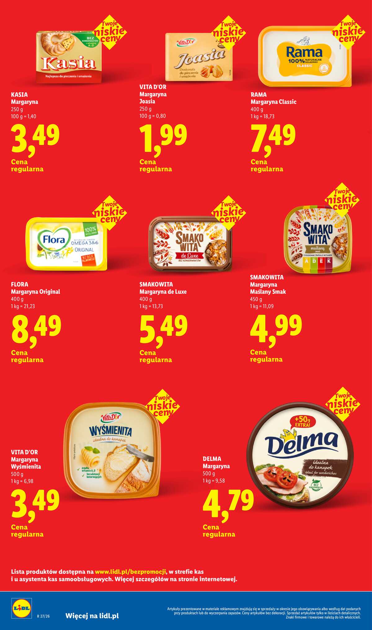 Leták Lidl Polsko 16.9.-30.9.2026 - Cenová revoluce! strana 16