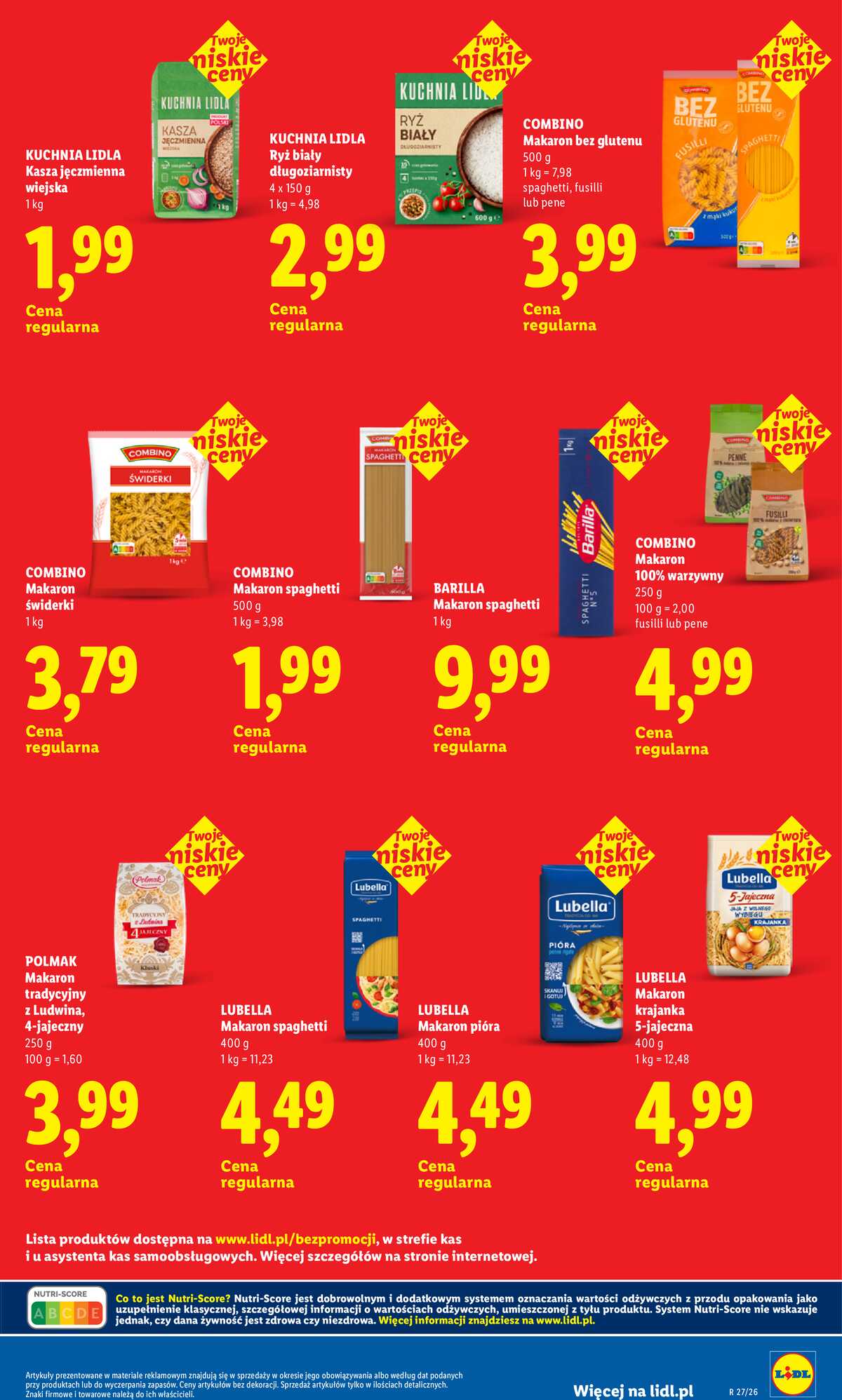 Leták Lidl Polsko 16.9.-30.9.2026 - Cenová revoluce! strana 23