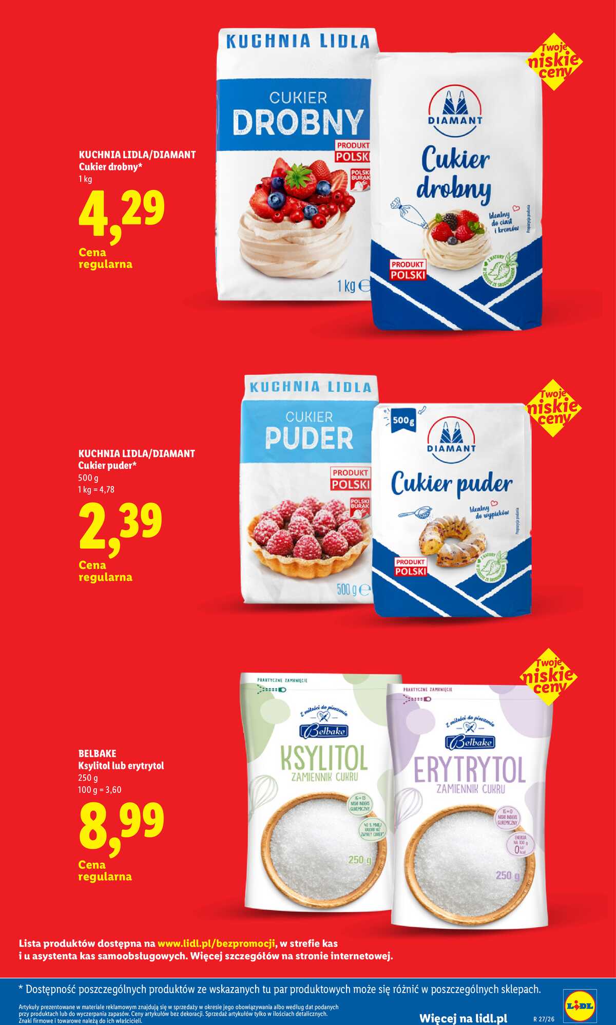 Leták Lidl Polsko 16.9.-30.9.2026 - Cenová revoluce! strana 25