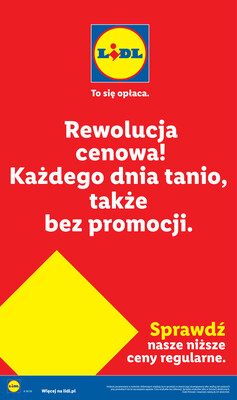 Leták Lidl Polsko 16.9.-30.9.2026 - Cenová revoluce!