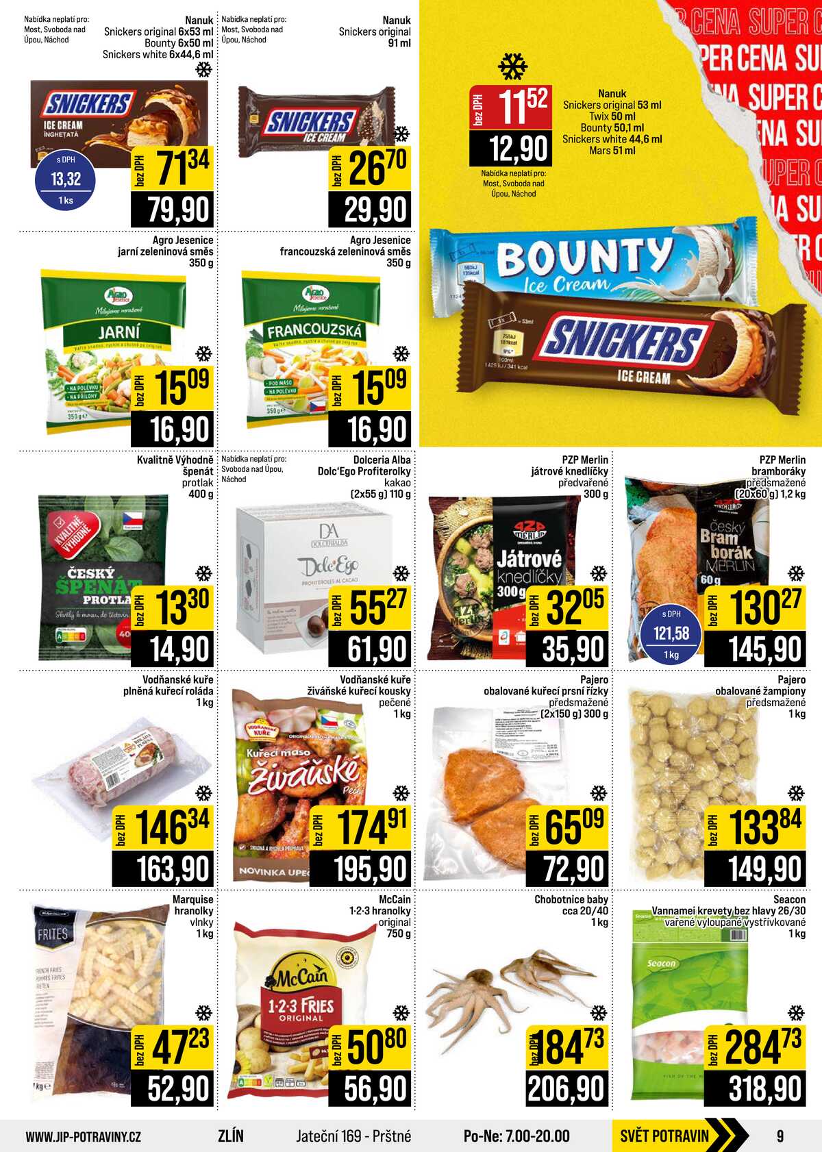 JIP Cash & Carry České Budějovice, Most, Náchod, Polička, Sušice a Svoboda nad Úpou od 16.9. do 22.9.2026 strana 9