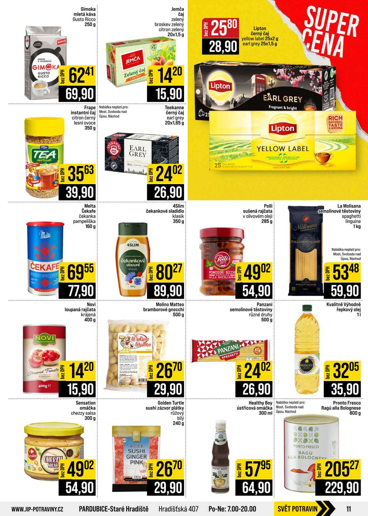 JIP Cash & Carry České Budějovice, Most, Náchod, Polička, Sušice a Svoboda nad Úpou od 16.9. do 22.9.2026 strana 11
