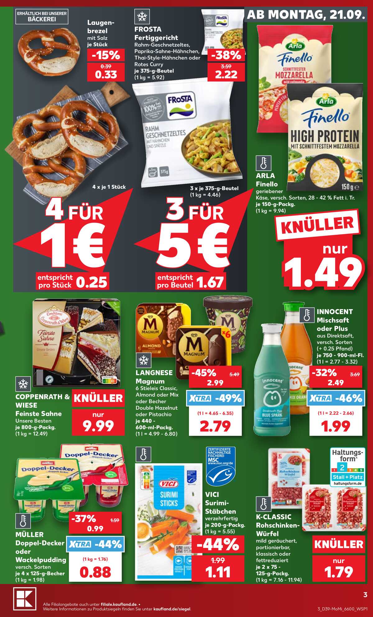 Leták Kaufland Německo 21.9.-23.9.2026 strana 3