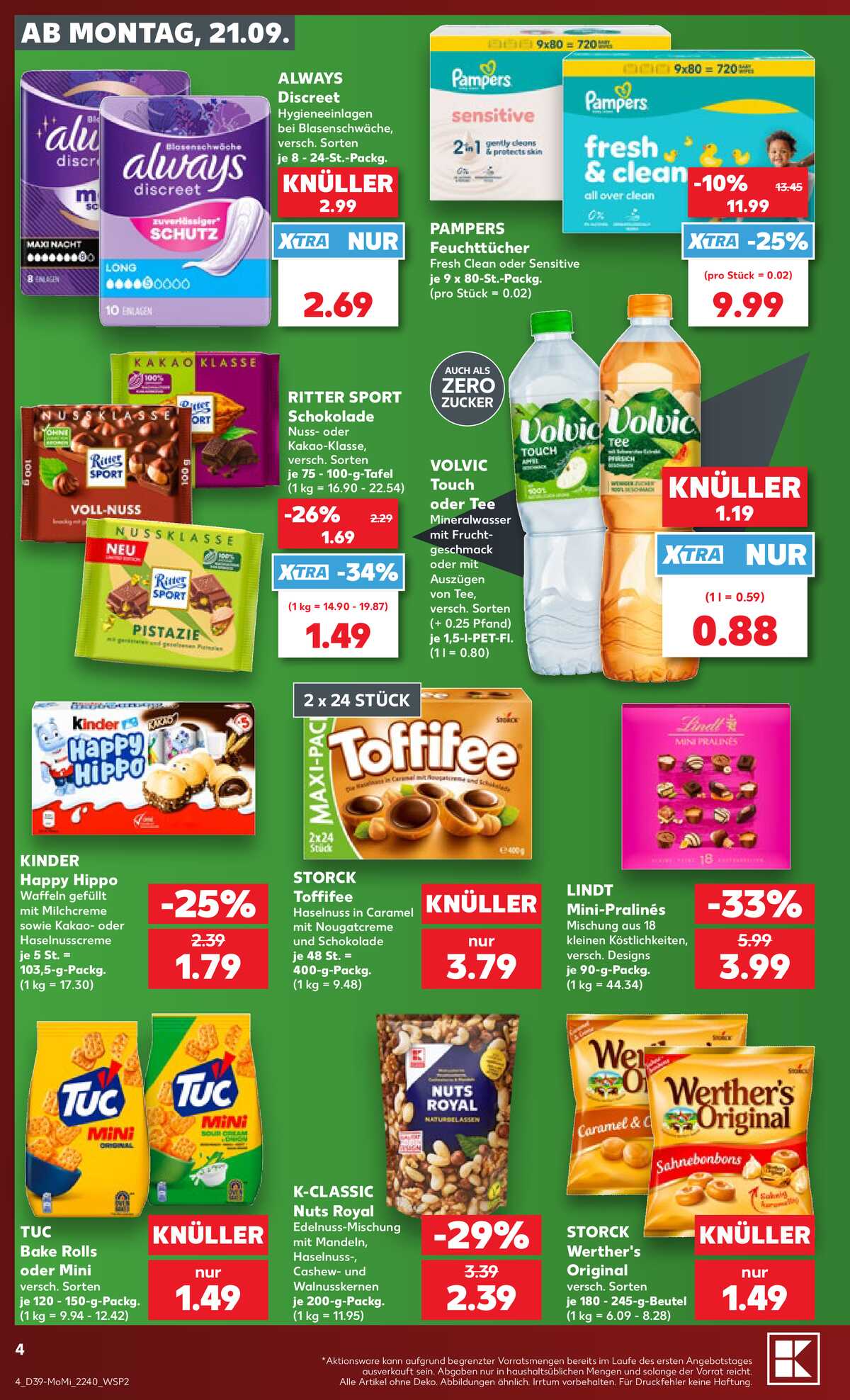 Leták Kaufland Německo 21.9.-23.9.2026 strana 4