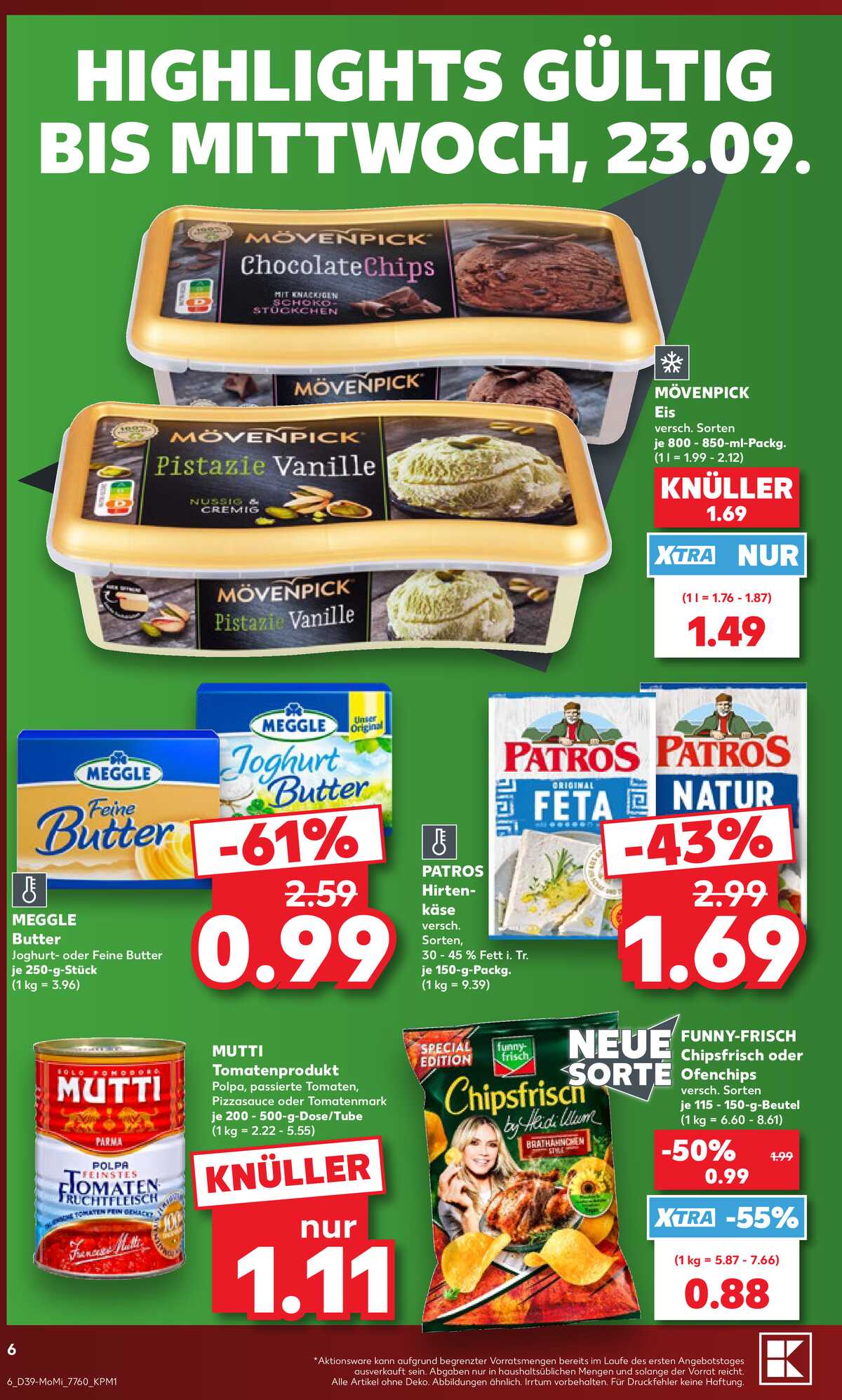 Leták Kaufland Německo 21.9.-23.9.2026 strana 6